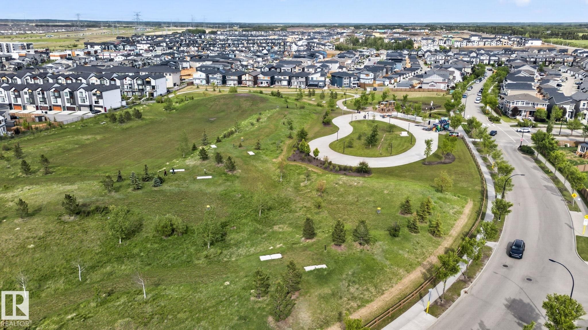 Aerial view - 704 39 Street, Edmonton, AB