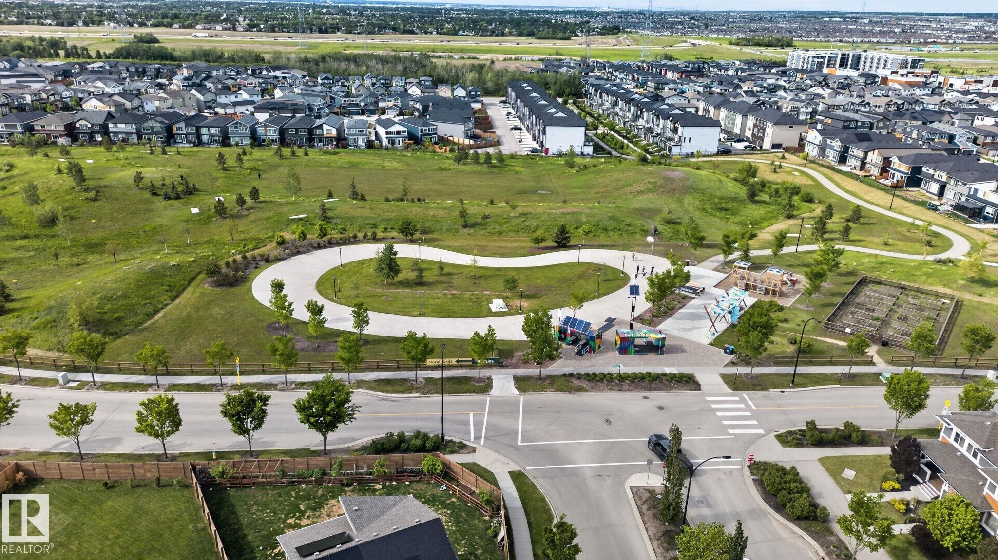 Aerial view - 704 39 Street, Edmonton, AB