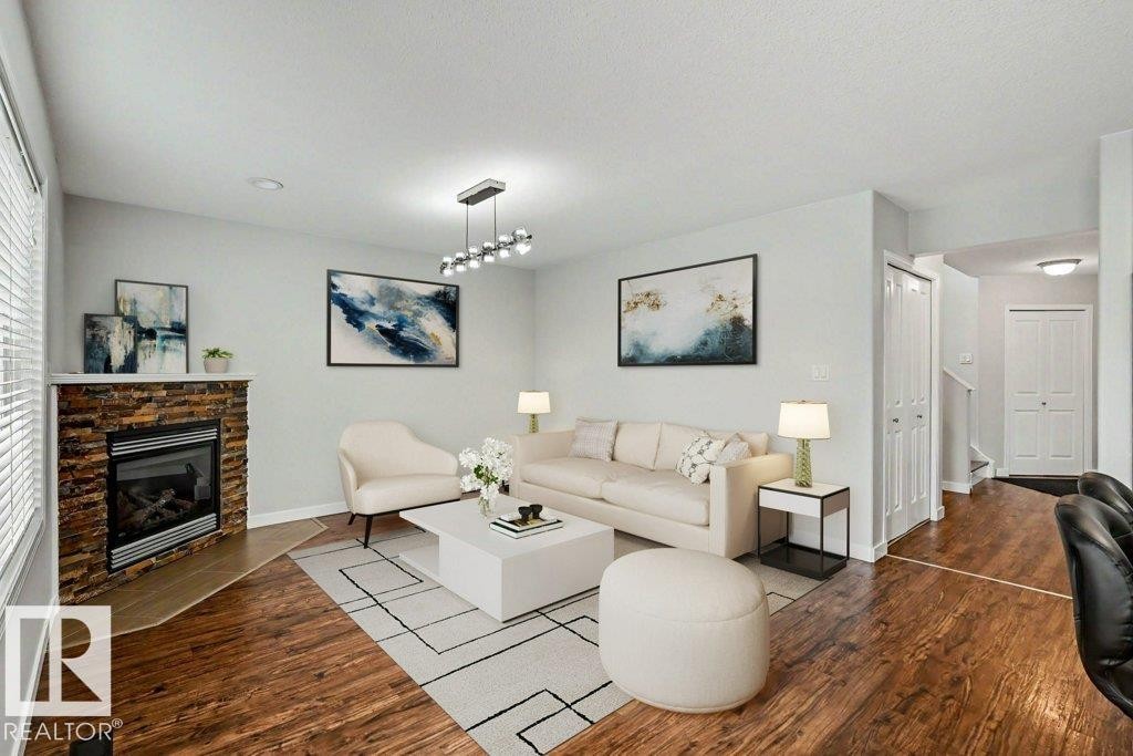 Virtually staged - 62 Greystone Crescent, Spruce Grove, AB
