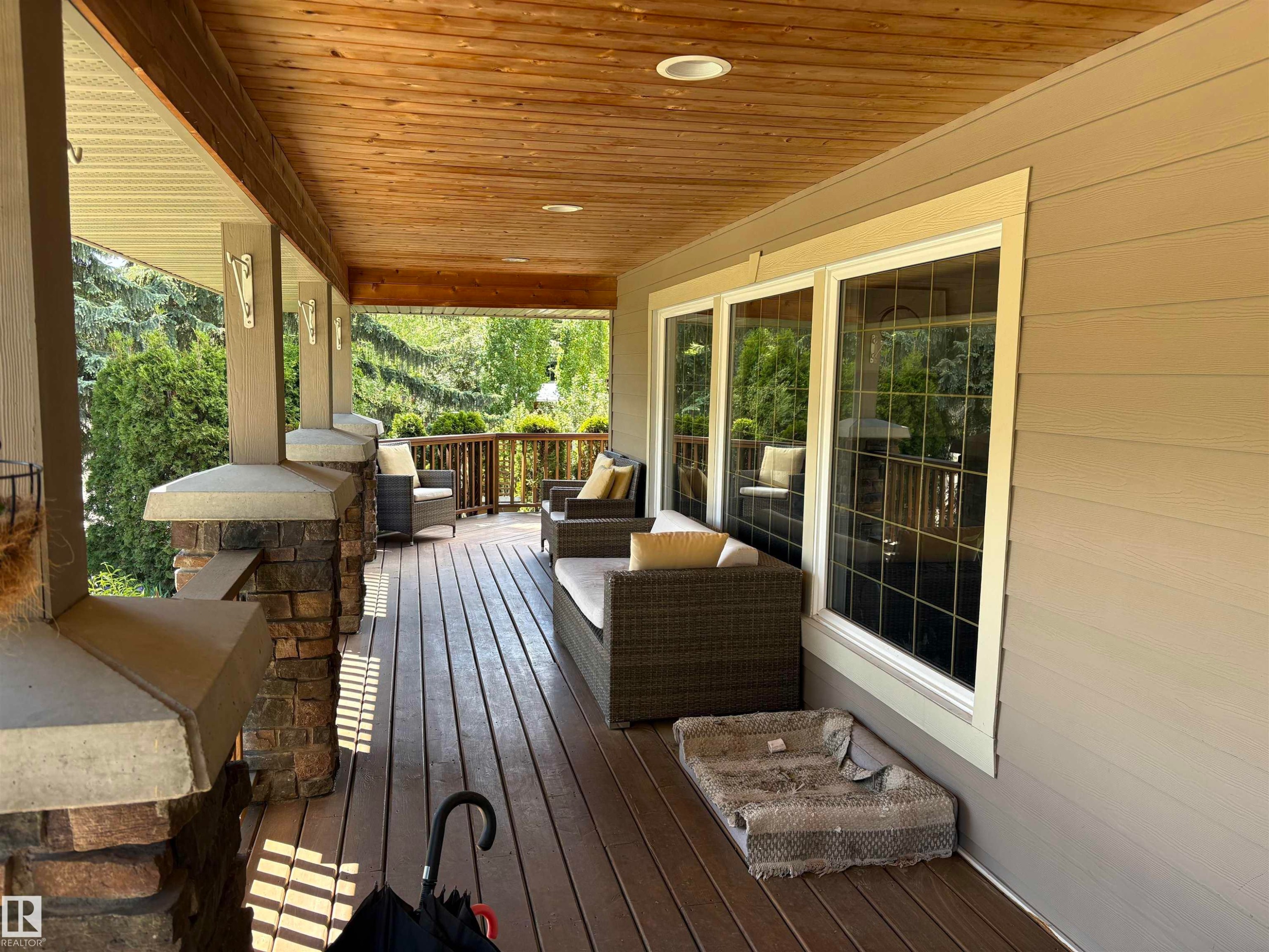 Deck - 14016 85 Avenue Nw, Edmonton, AB - Outdoor With Deck Patio Veranda With Exterior