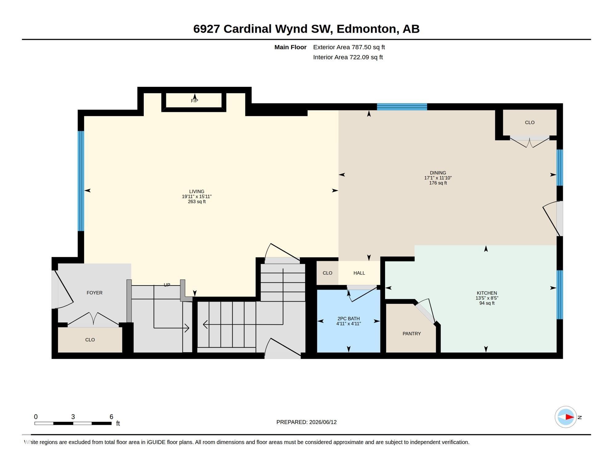 Floor plan - 6927 Cardinal Wynd Sw, Edmonton, AB - Other