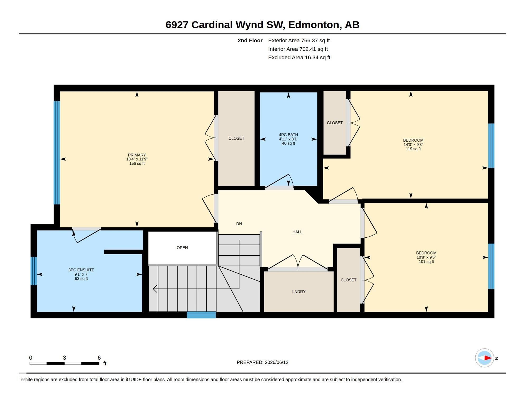 Floor plan - 6927 Cardinal Wynd Sw, Edmonton, AB - Other