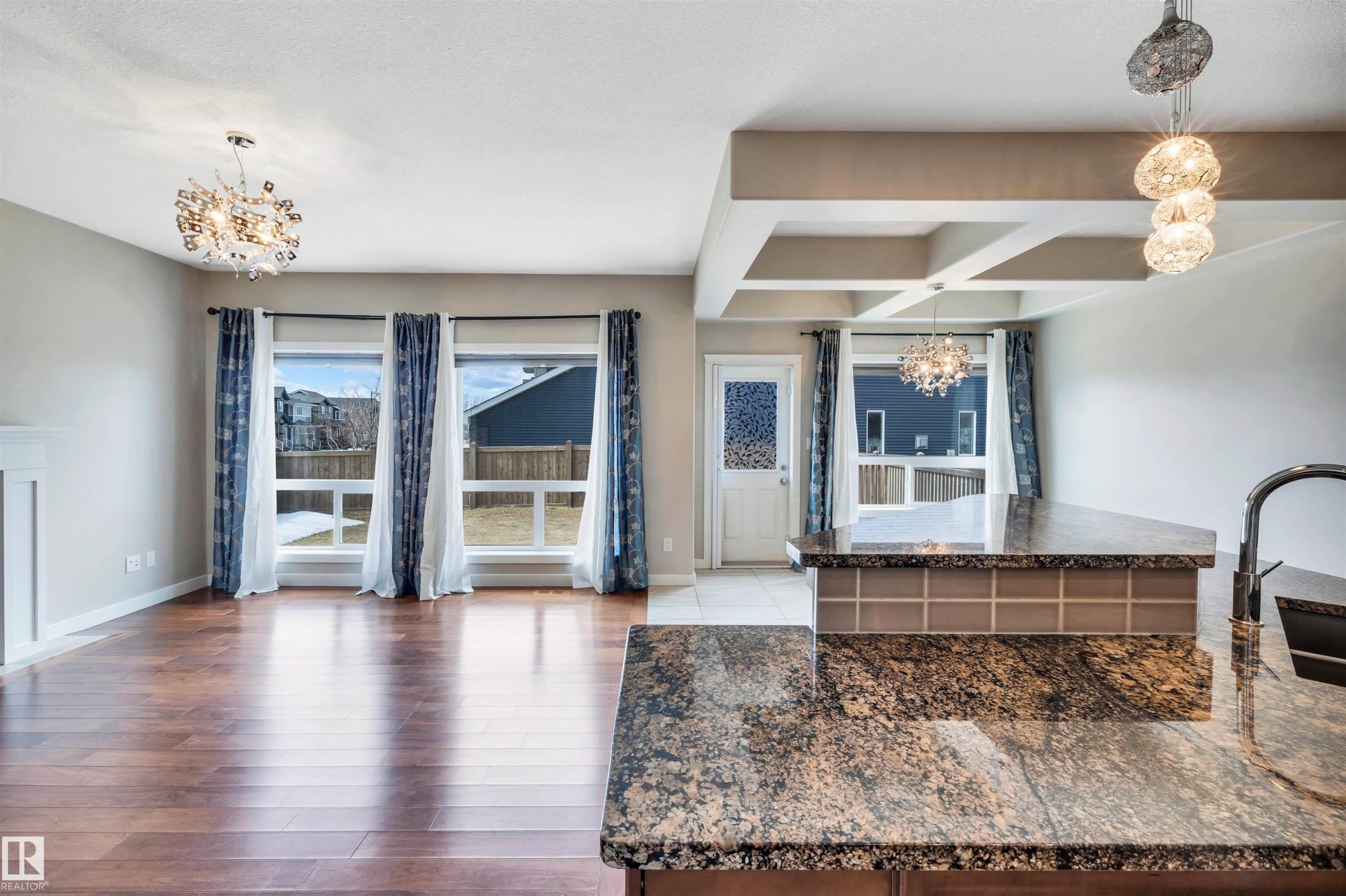 1461 Watt Drive Sw, Edmonton, AB - Indoor With Fireplace