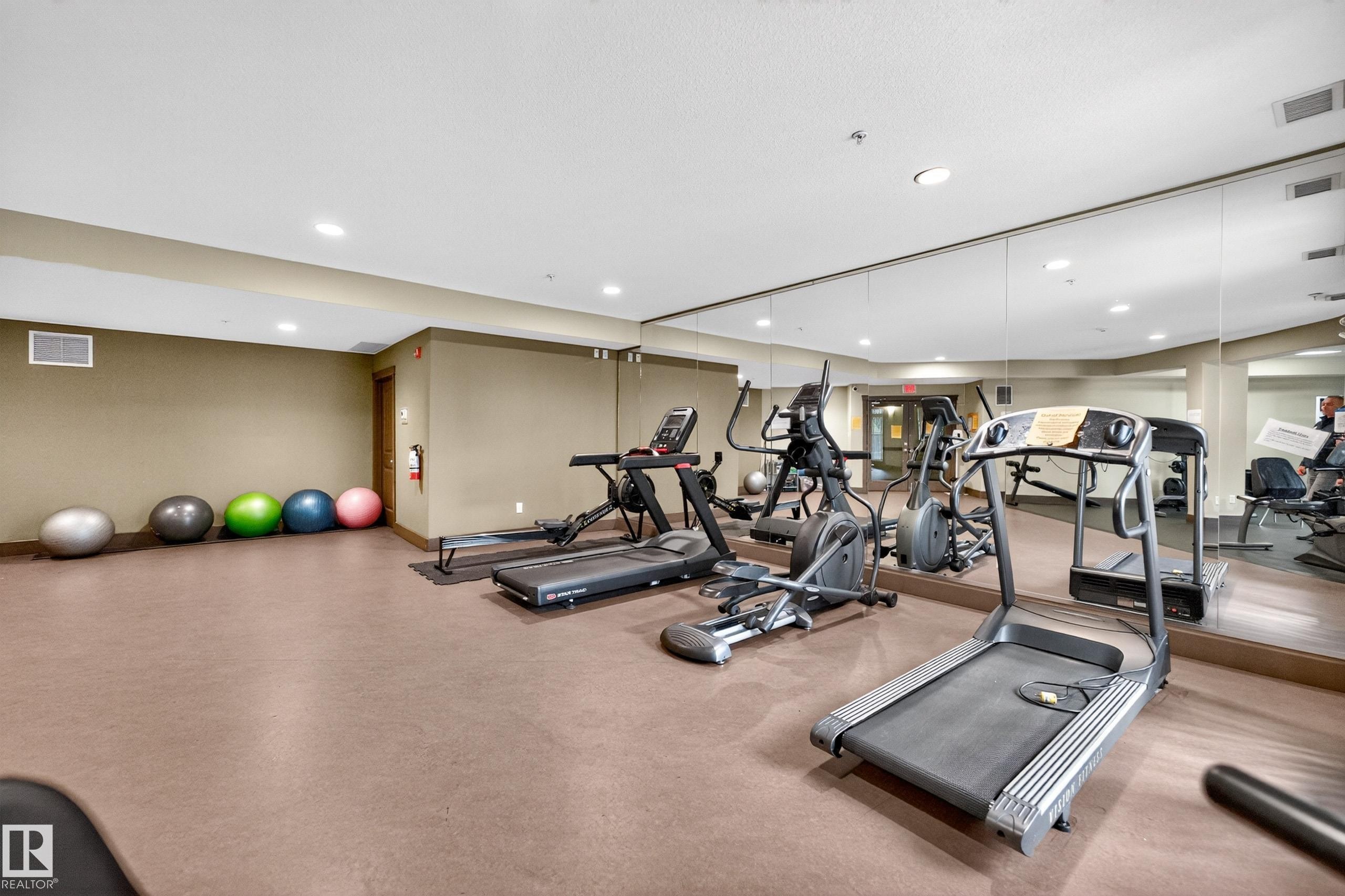 Gym - 133 2503 Hanna Crescent, Edmonton, AB