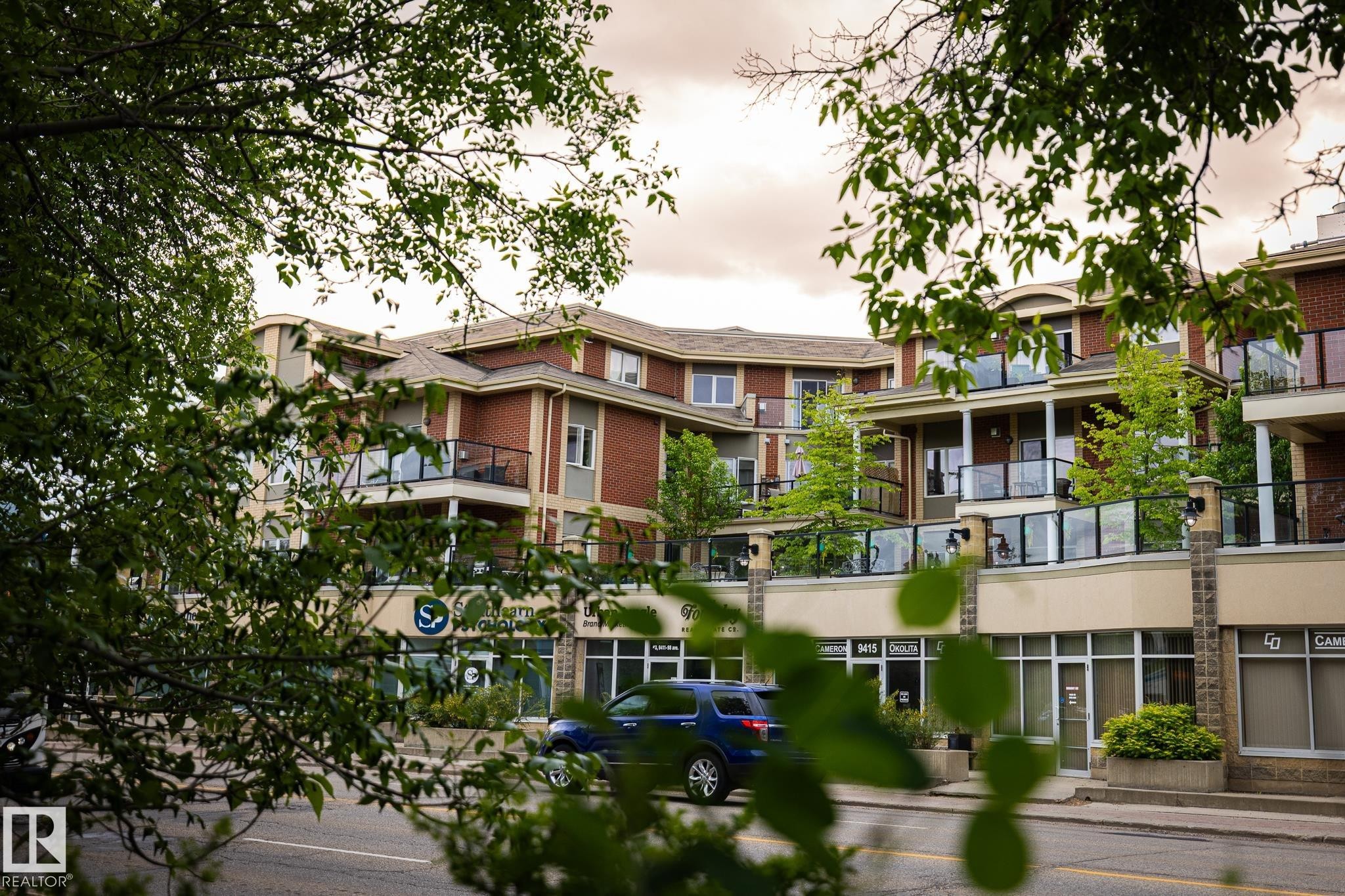 #207 9750 94 St Nw, Edmonton, AB - Outdoor With Balcony With Facade