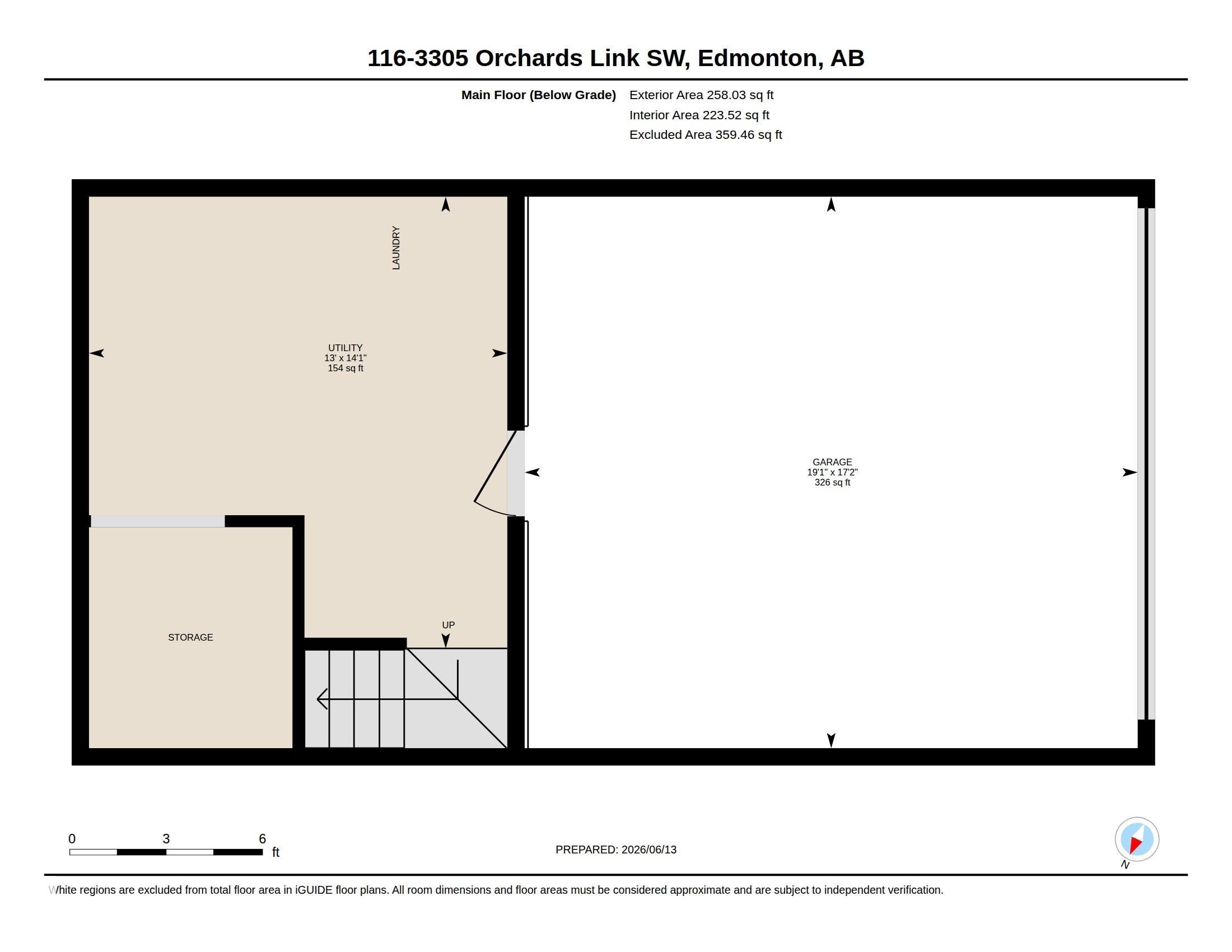Floor plan - 116 3305 Orchards Link Sw, Edmonton, AB