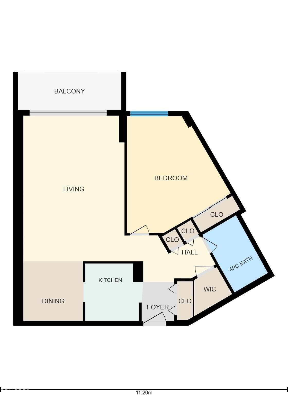 Floor plan - #412 13910 Stony Plain Rd Nw, Edmonton, AB - Other