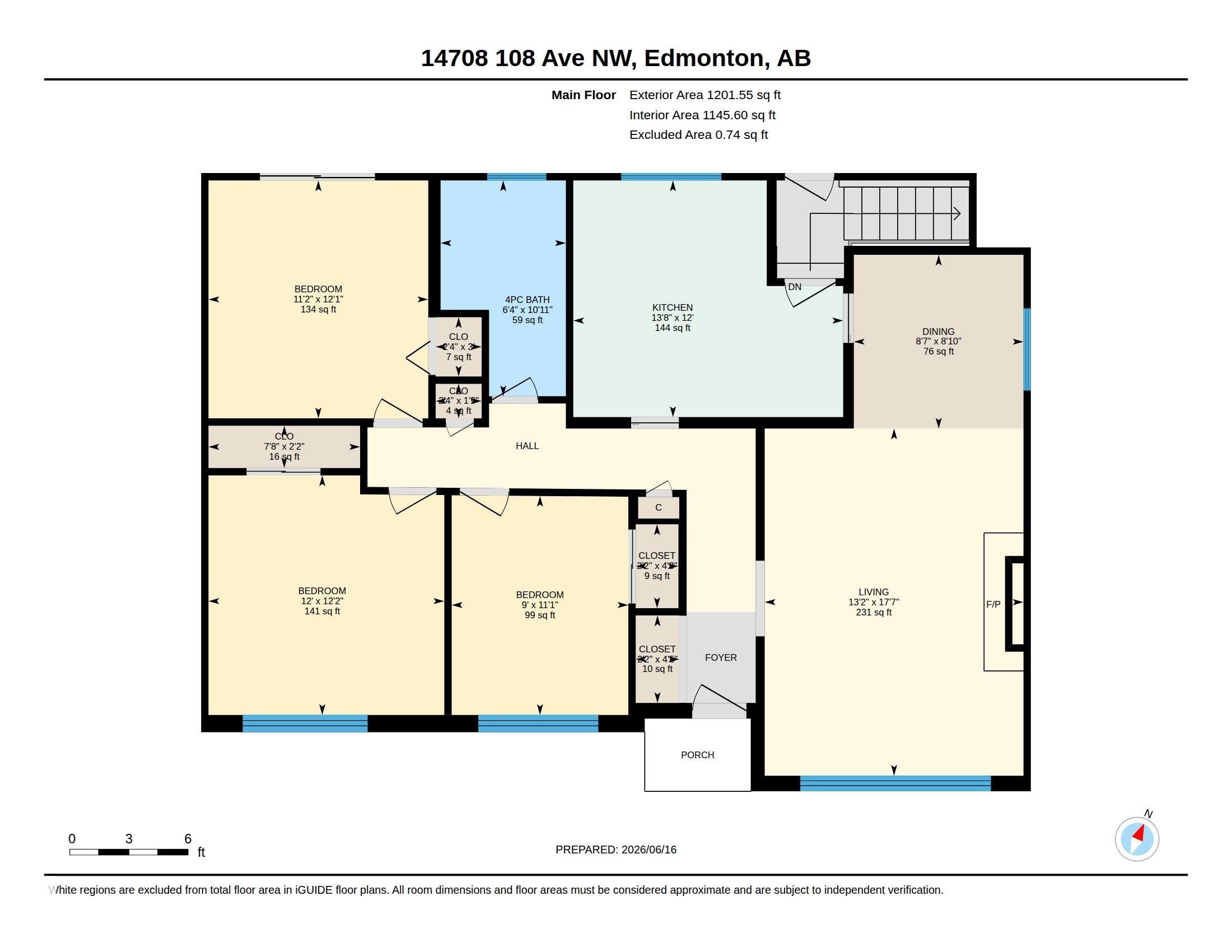 Floor plan - 14708 108 Av, Edmonton, AB
