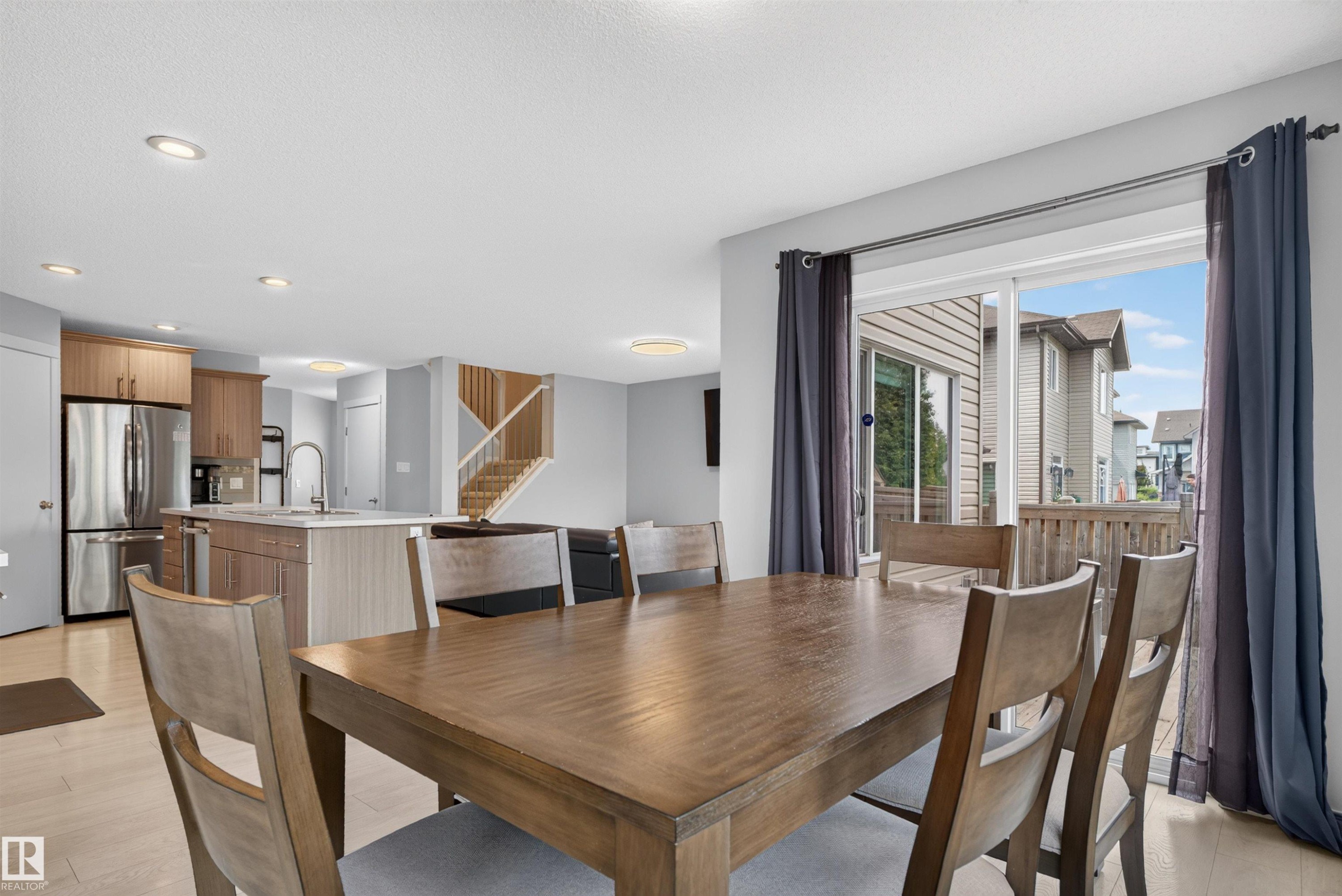 Dining area - 4612 Westcliff Point(E), Edmonton, AB
