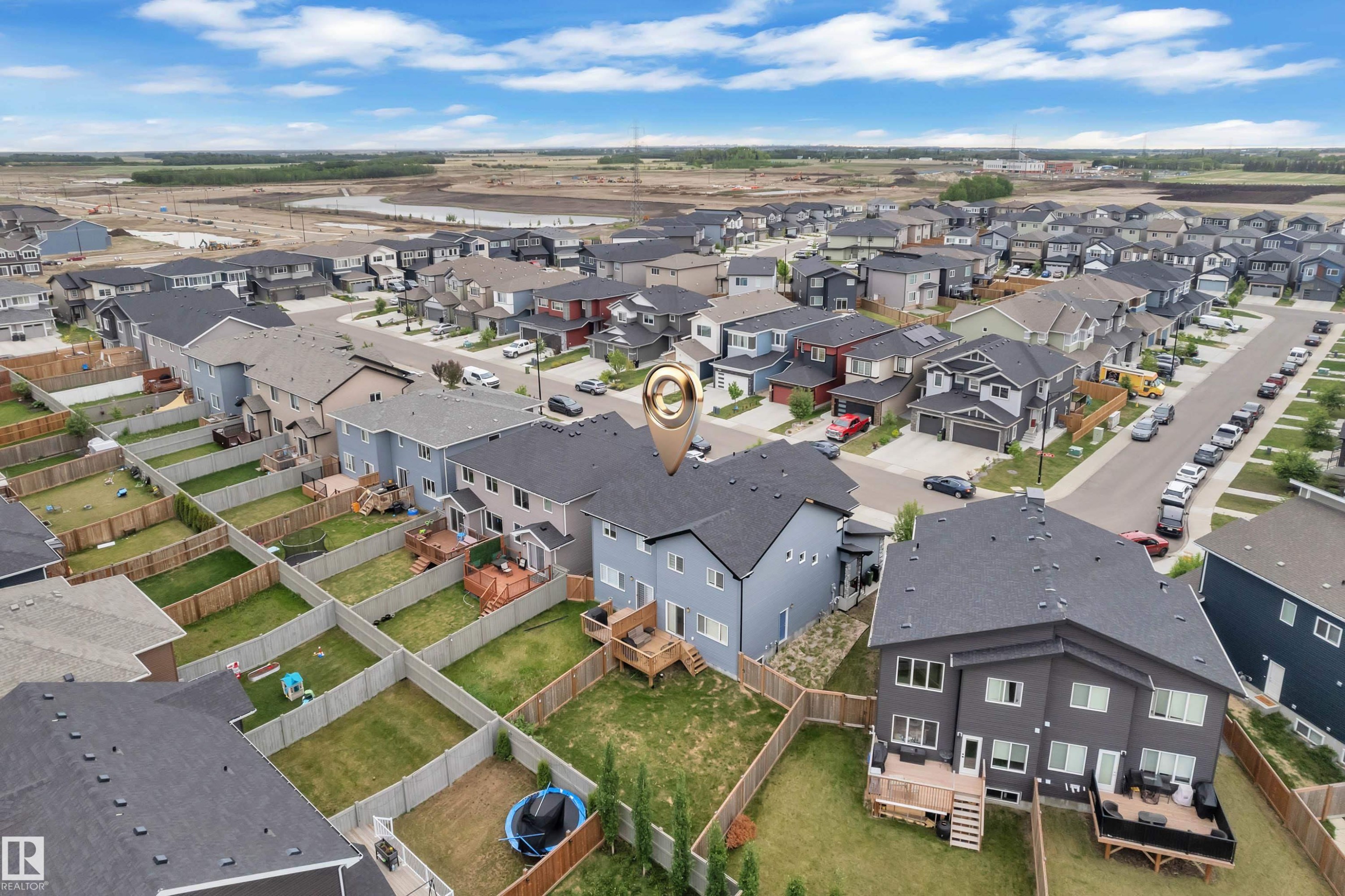 Aerial view - 9328 Pear Link Link, Edmonton, AB