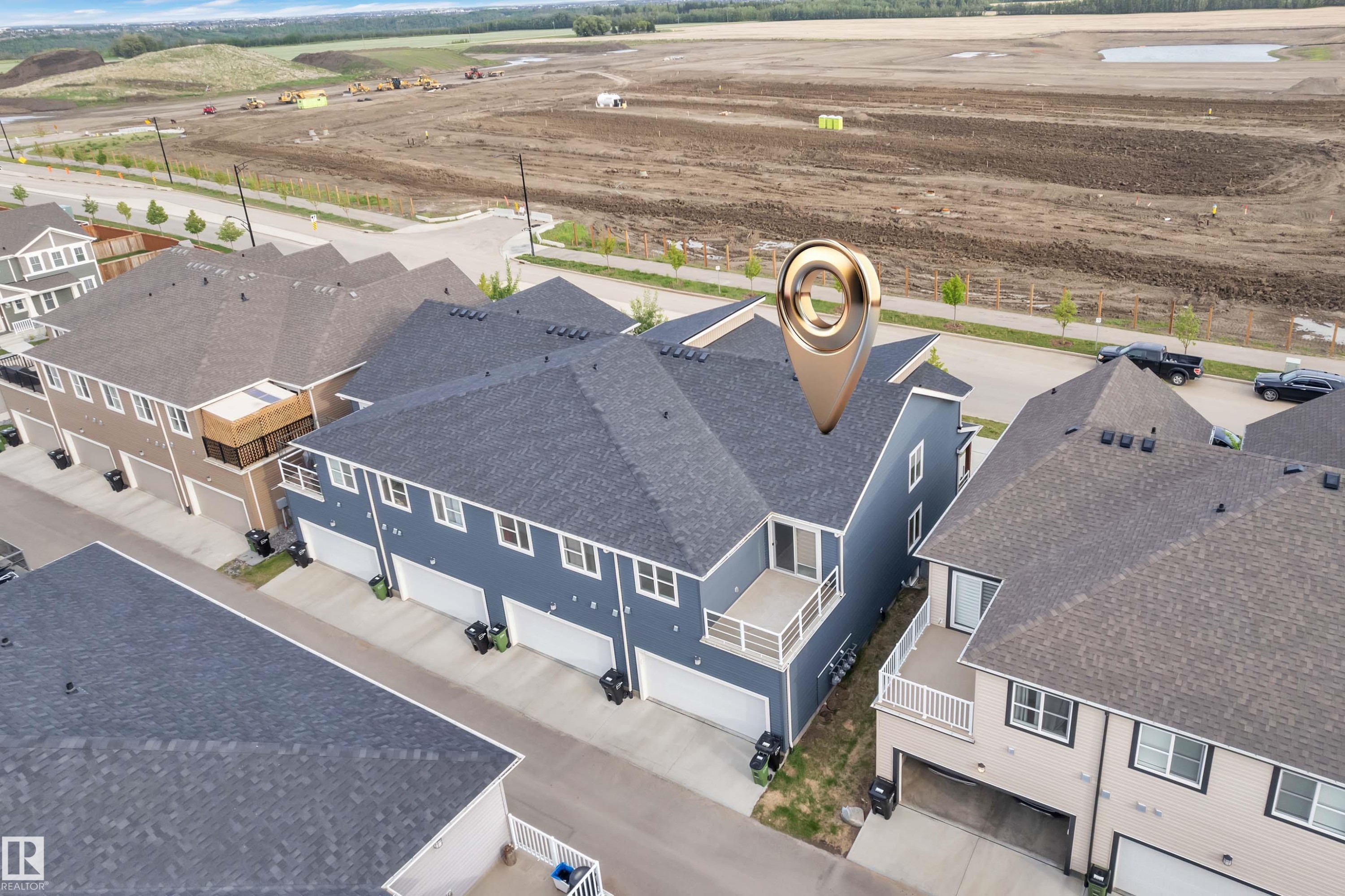 Aerial view - 144 Sunwapta Way, Edmonton, AB