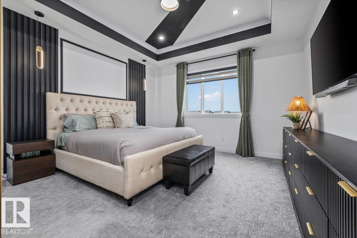 3616 Triomphe Boulevard, Beaumont, AB - Indoor Photo Showing Bedroom