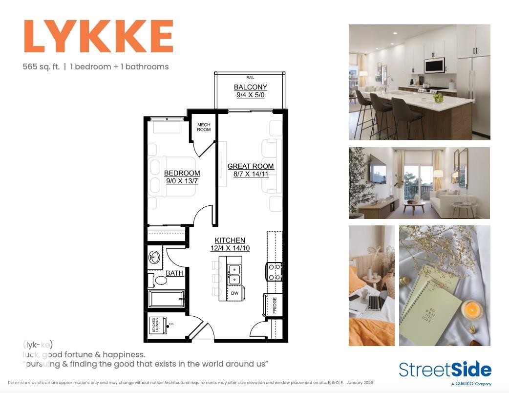 Floor plan - 102 860 Secord Boulevard, Edmonton, AB