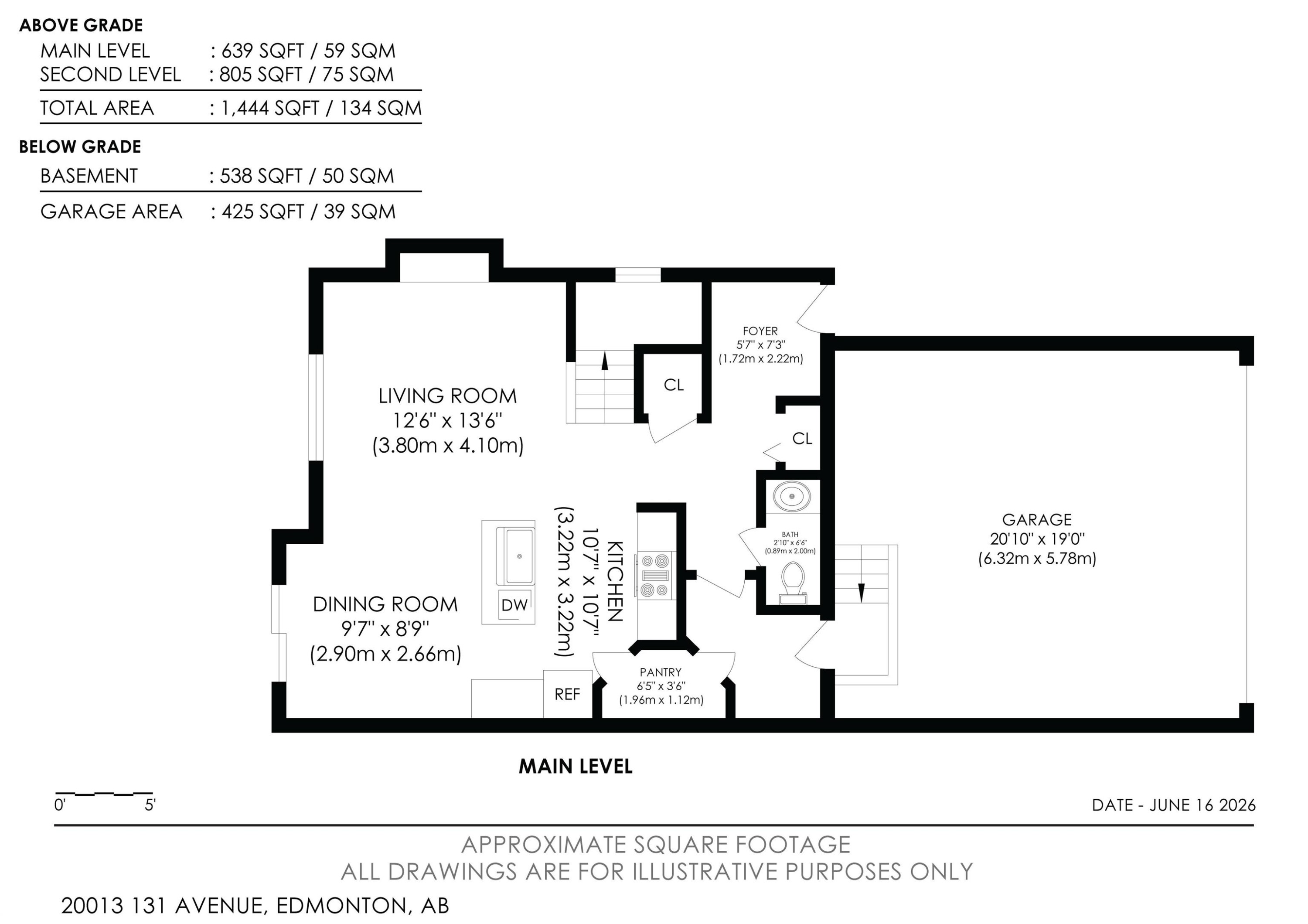 Floor plan - 20013 131 Avenue, Edmonton, AB