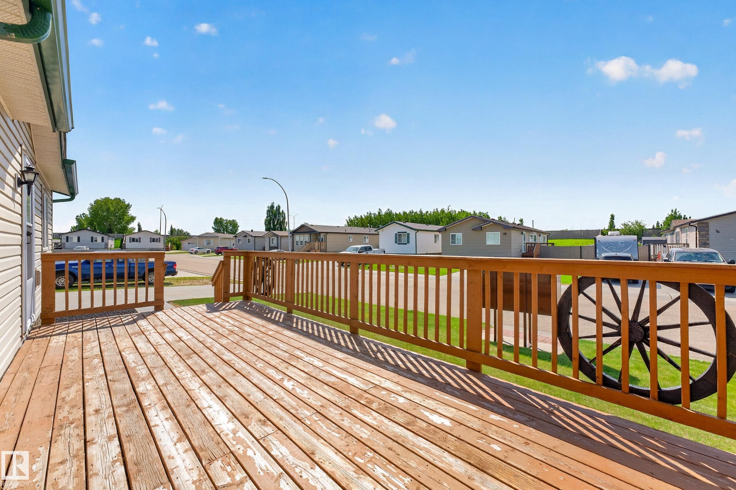 51 Jutland Crescent, Stony Plain, AB - Outdoor With Deck Patio Veranda With Exterior