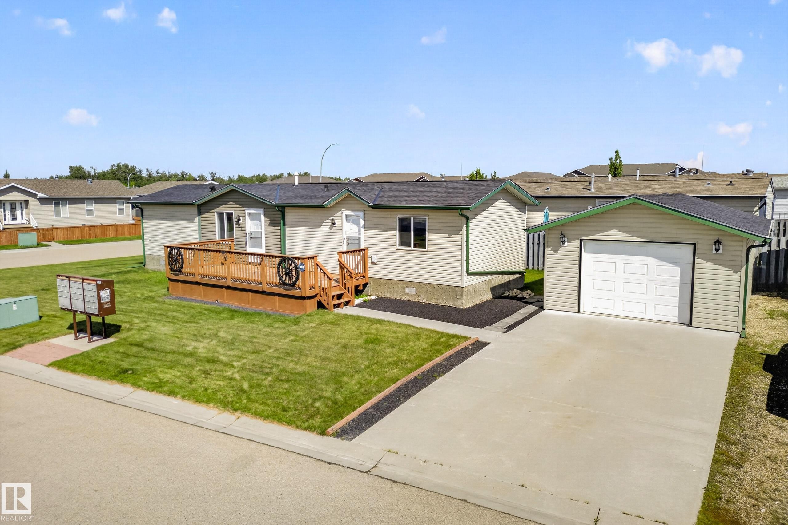 51 Jutland Crescent, Stony Plain, AB - Outdoor With Deck Patio Veranda