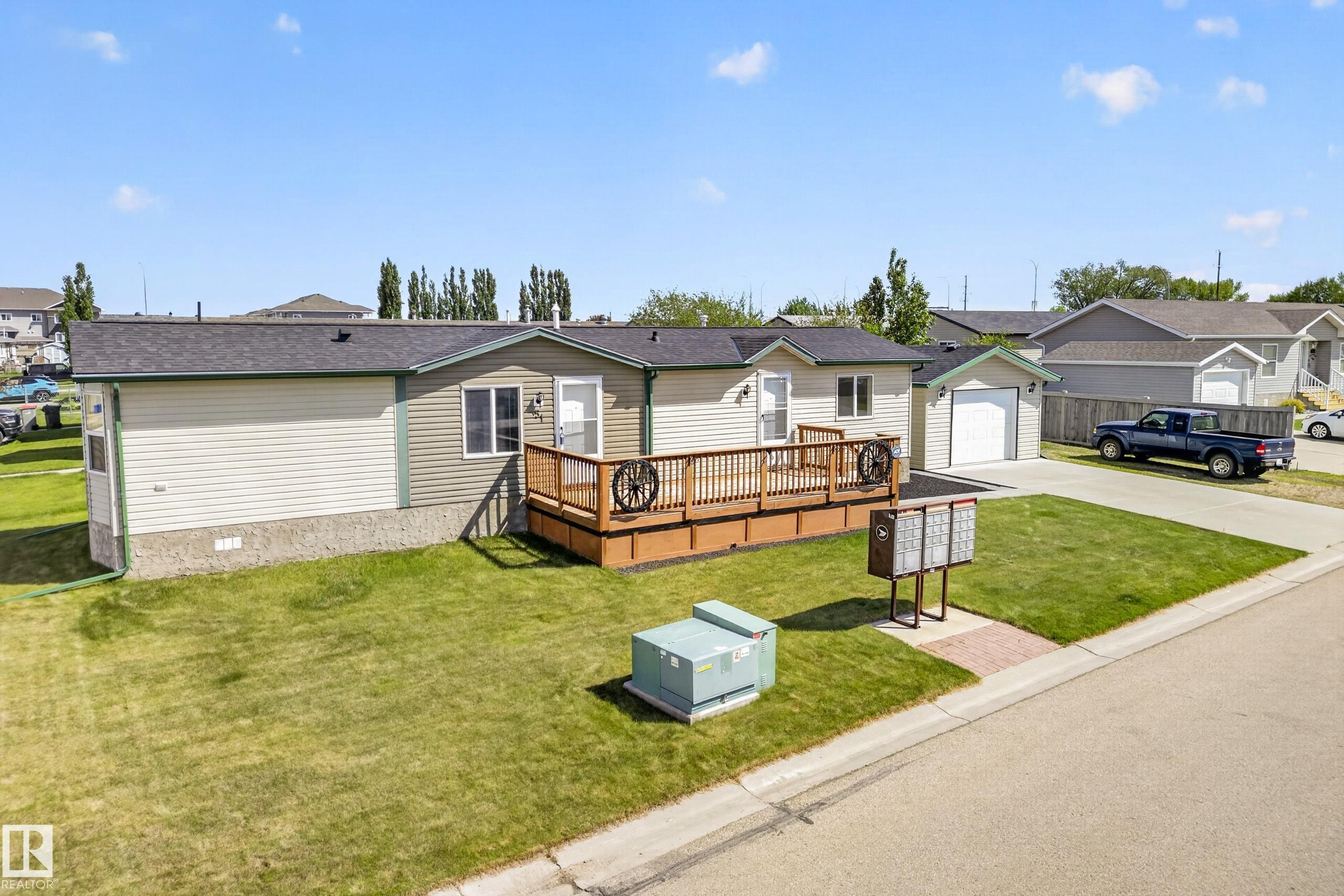 51 Jutland Crescent, Stony Plain, AB - Outdoor With Deck Patio Veranda