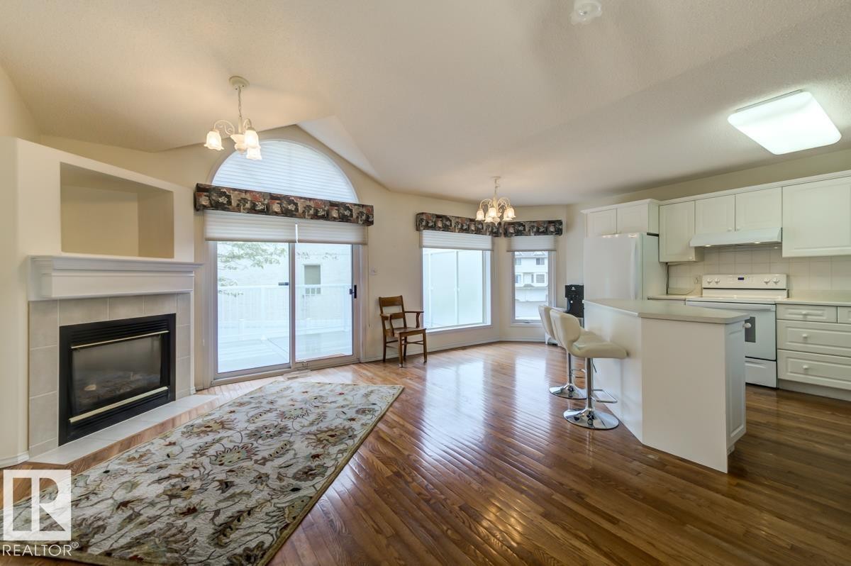 #7 9731 174 St Nw, Edmonton, AB - Indoor With Fireplace