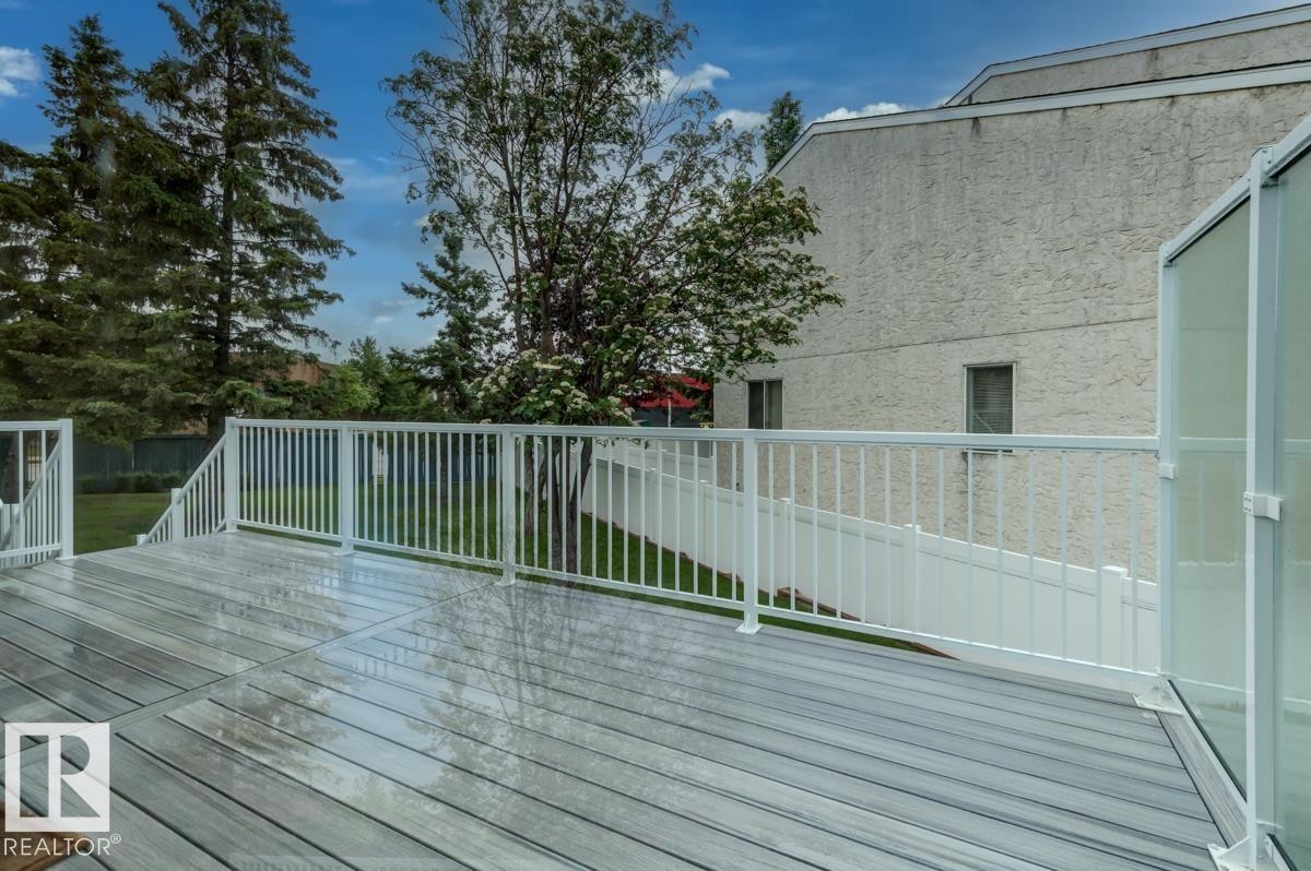 #7 9731 174 St Nw, Edmonton, AB - Outdoor With Deck Patio Veranda
