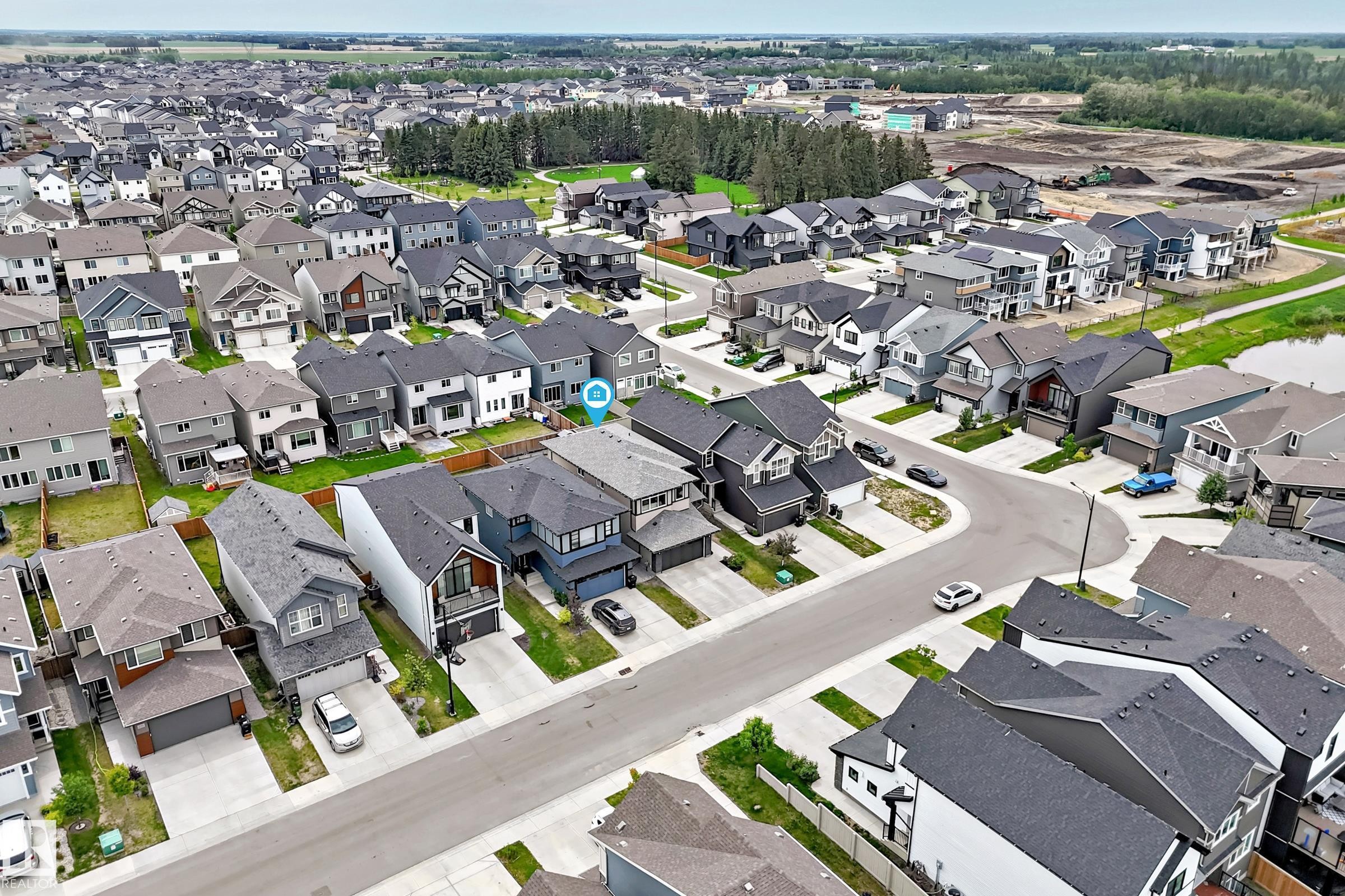 3751 Cross Landing Sw, Edmonton, AB - Outdoor With View