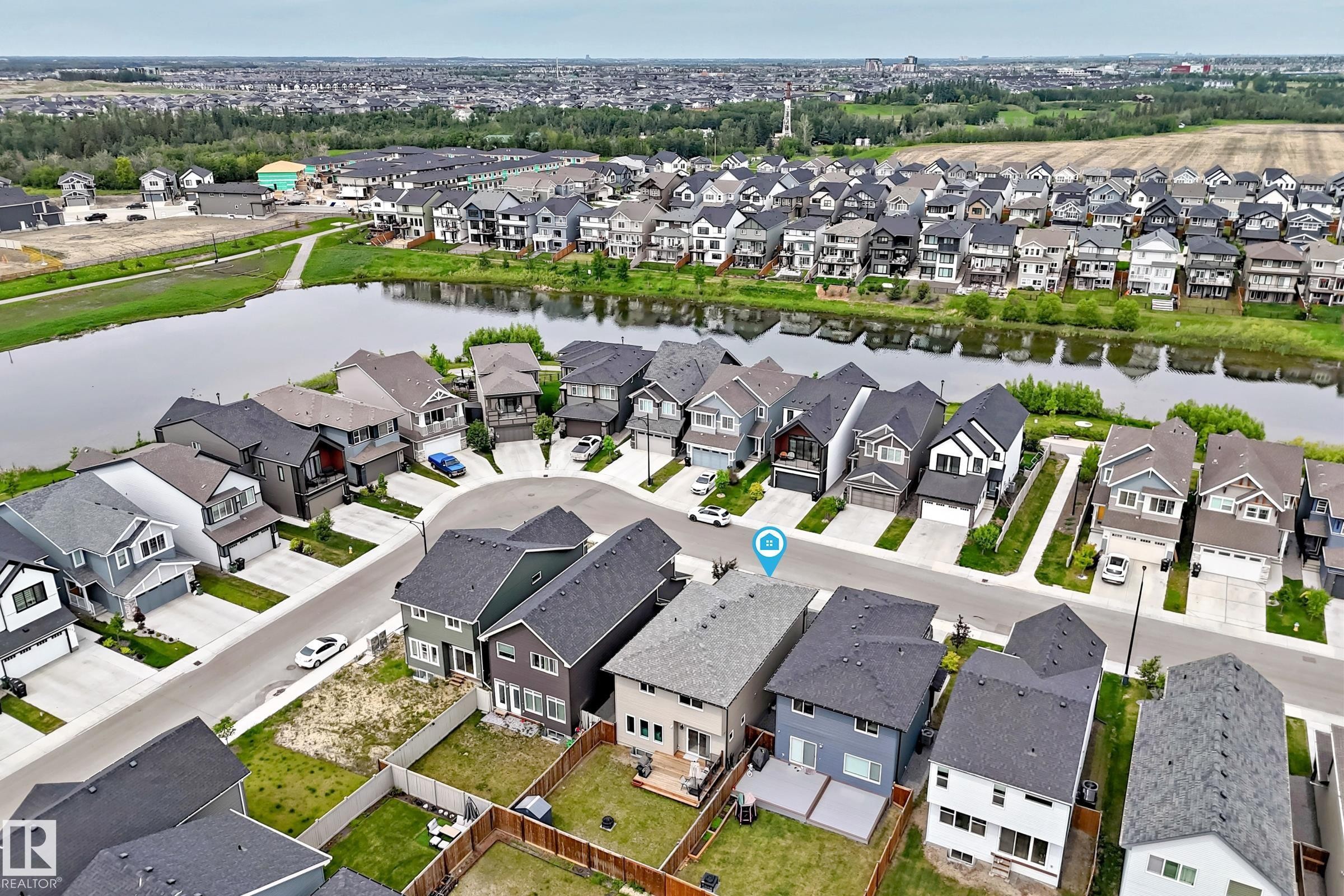 3751 Cross Landing Sw, Edmonton, AB - Outdoor With View