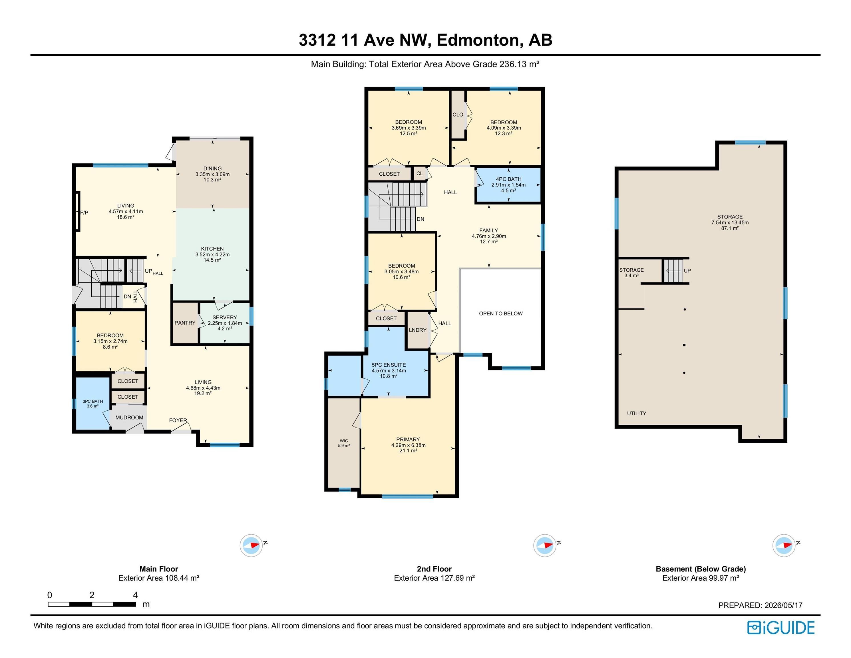 Floor plan - 3312 11 Avenue, Edmonton, AB