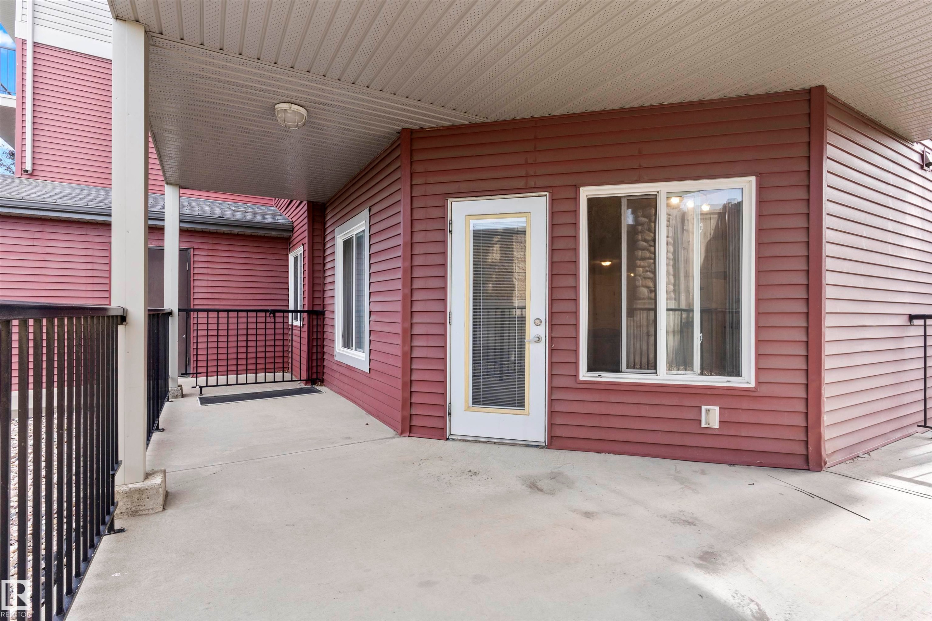 117 111 Edwards Drive, Edmonton, AB - Outdoor With Deck Patio Veranda With Exterior