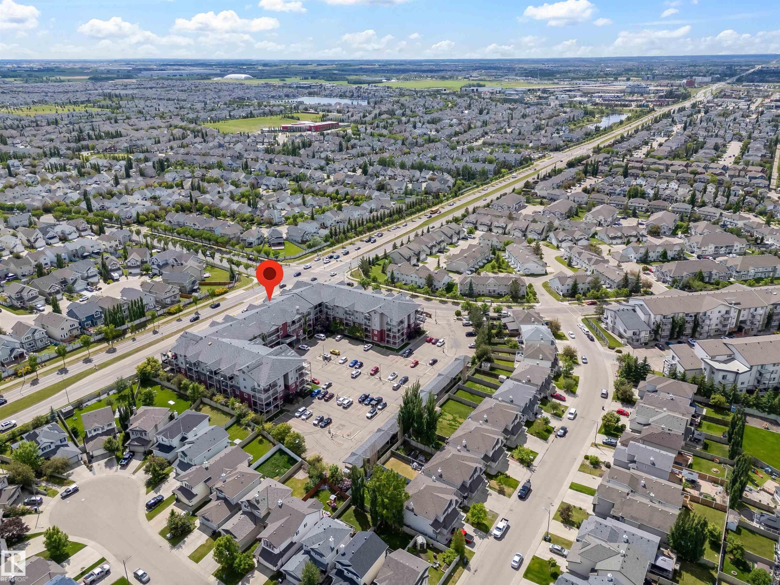 117 111 Edwards Drive, Edmonton, AB - Outdoor With View