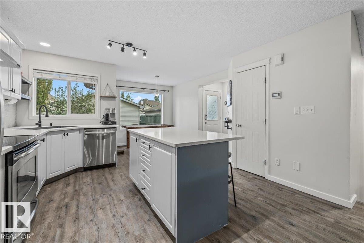 12122 17 Avenue, Edmonton, AB - Indoor Photo Showing Kitchen With Stainless Steel Kitchen With Upgraded Kitchen