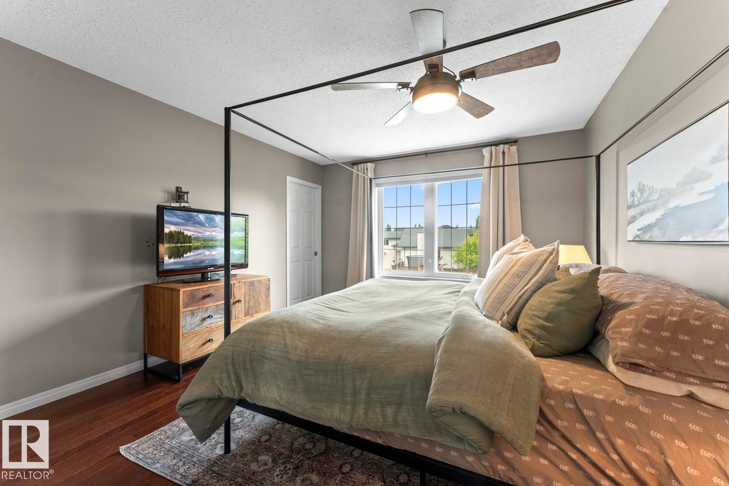 Wood-finish flooring and neutral wall tones define this room - 2602 Delta Road, Cold Lake, AB