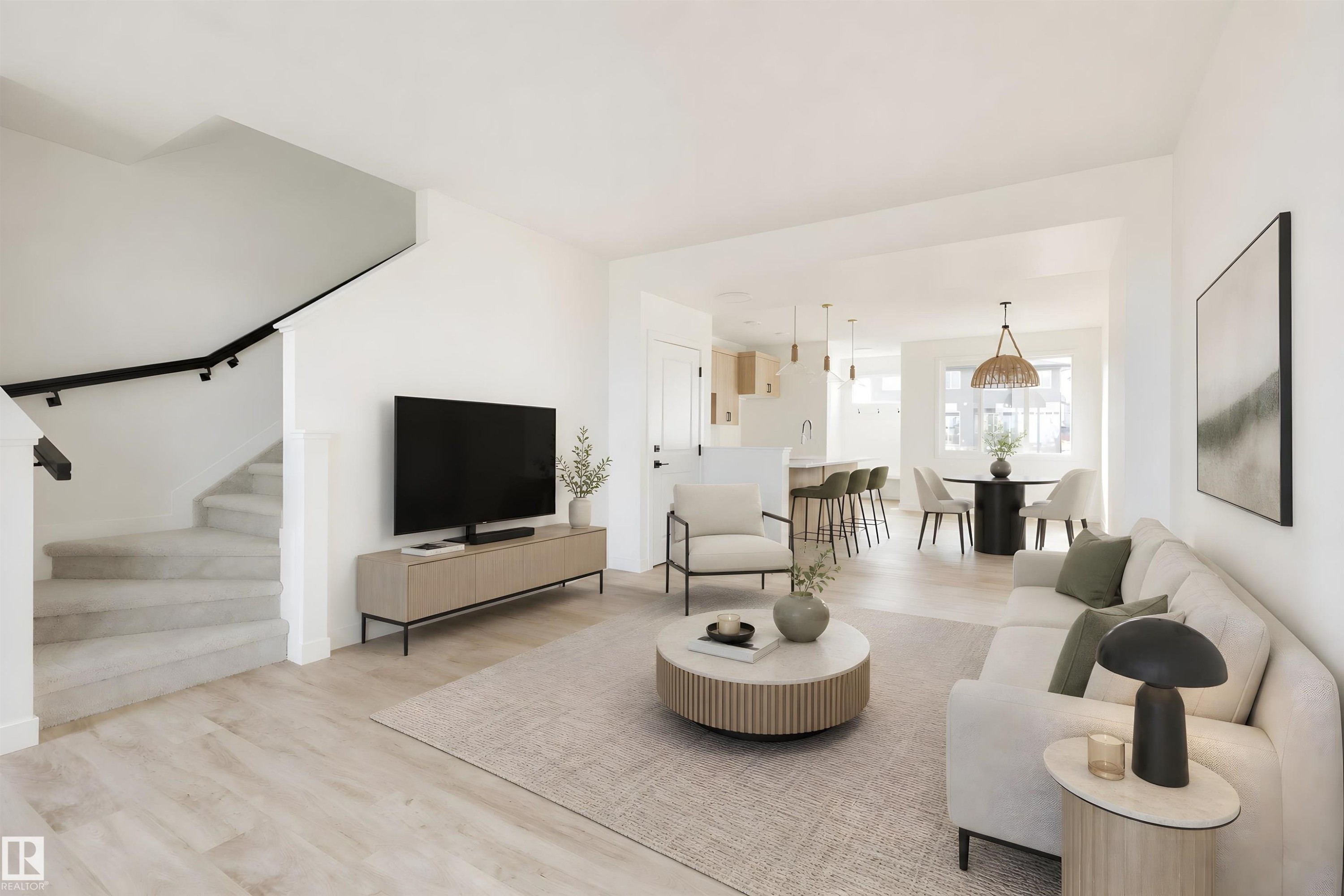 2630 62 Street, Edmonton, AB - Indoor Photo Showing Living Room