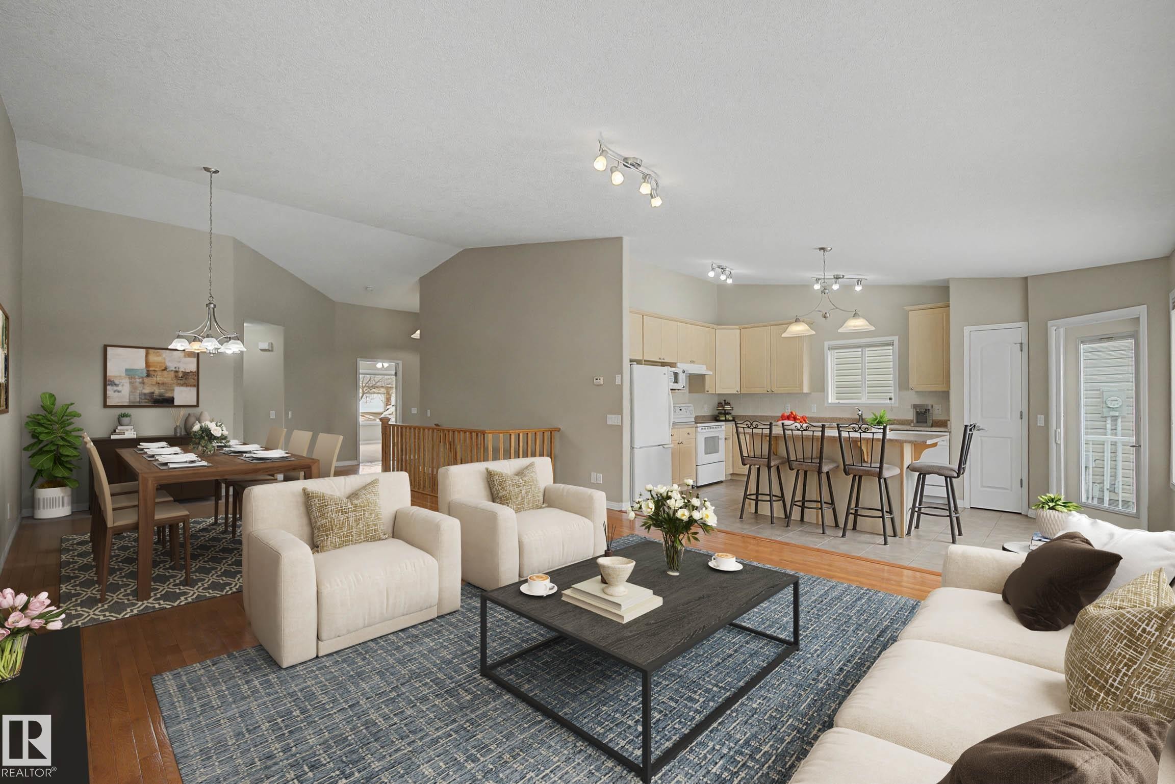 #6 2031 Brennan Cr Nw, Edmonton, AB - Indoor Photo Showing Living Room