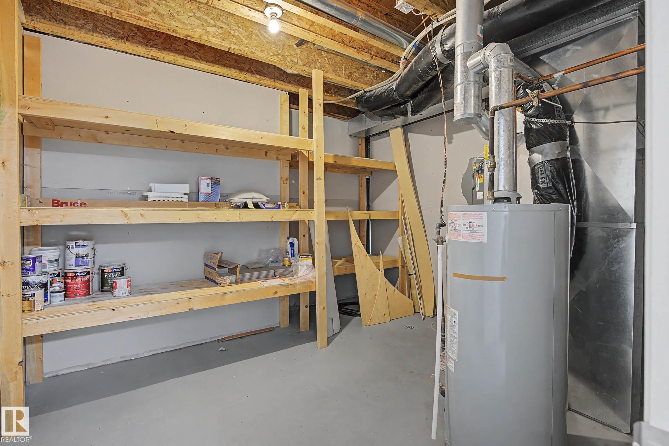 #6 2031 Brennan Cr Nw, Edmonton, AB - Indoor Photo Showing Basement