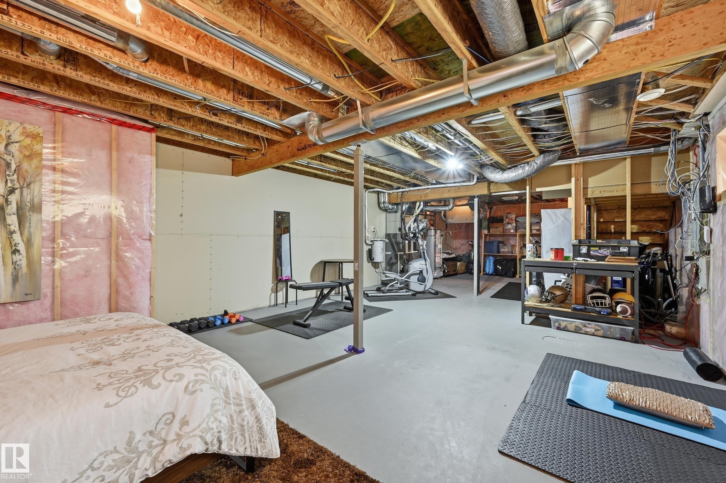 3252 Allan Way, Edmonton, AB - Indoor Photo Showing Basement
