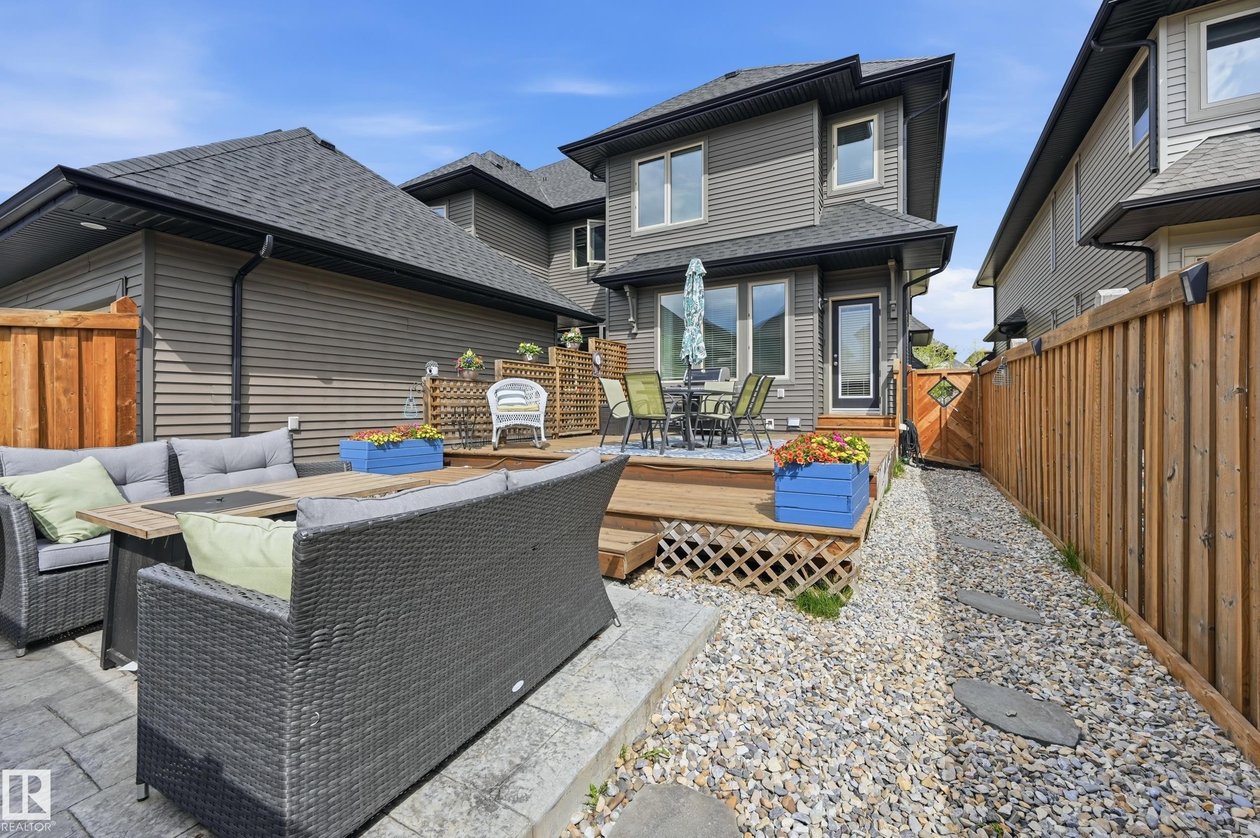 3252 Allan Way, Edmonton, AB - Outdoor With Deck Patio Veranda With Exterior