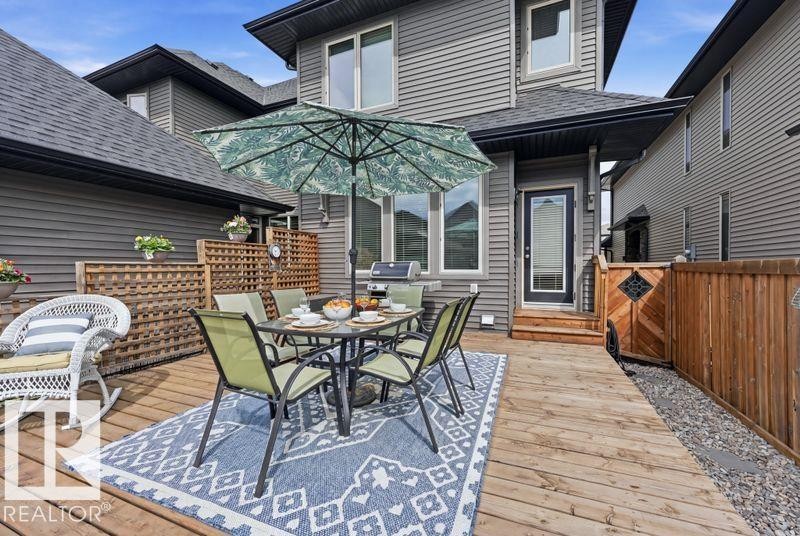 3252 Allan Way, Edmonton, AB - Outdoor With Deck Patio Veranda With Exterior