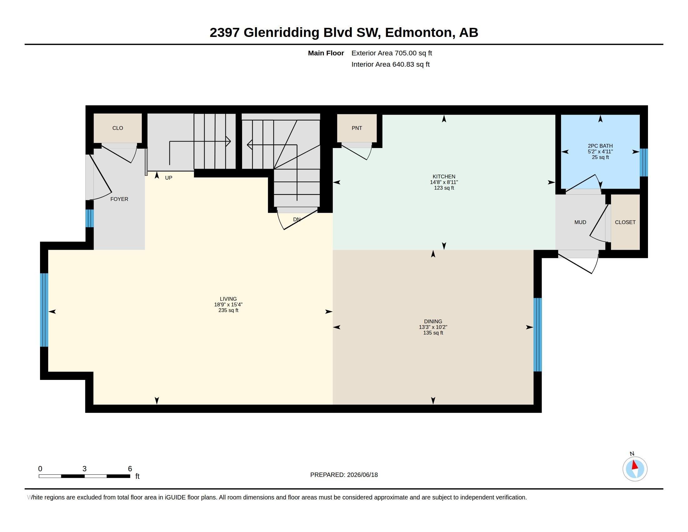 Floor plan - 2397 Glenridding Boulevard, Edmonton, AB