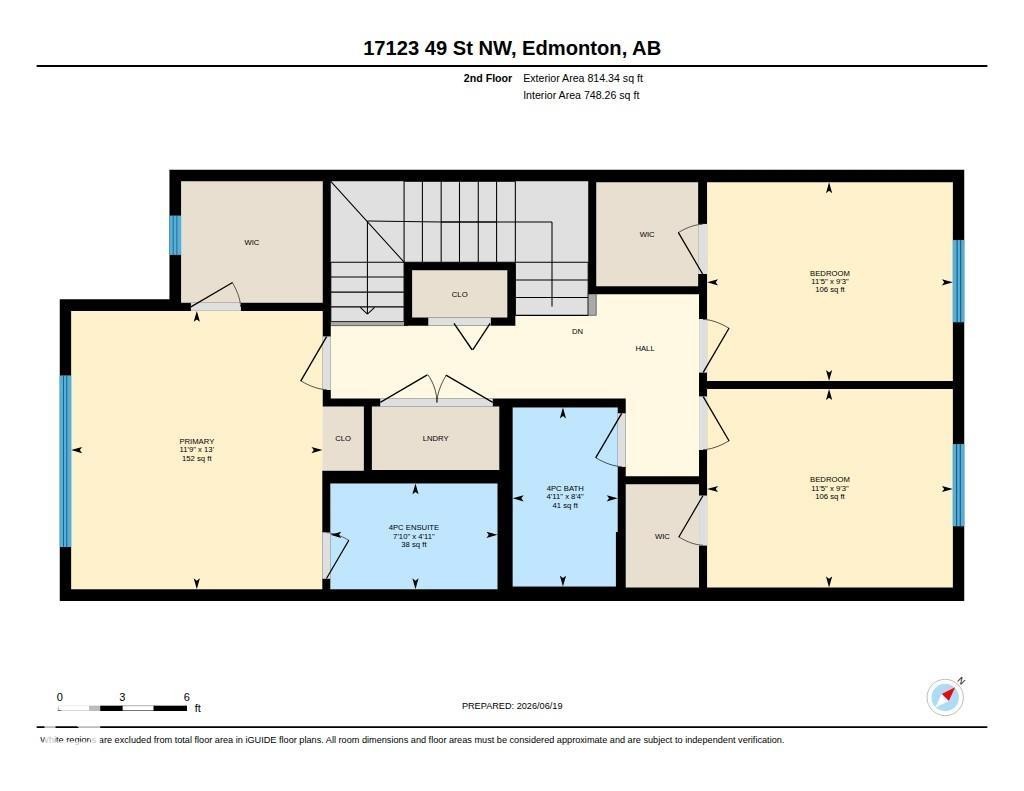 Floor plan - 17123 49 Street, Edmonton, AB