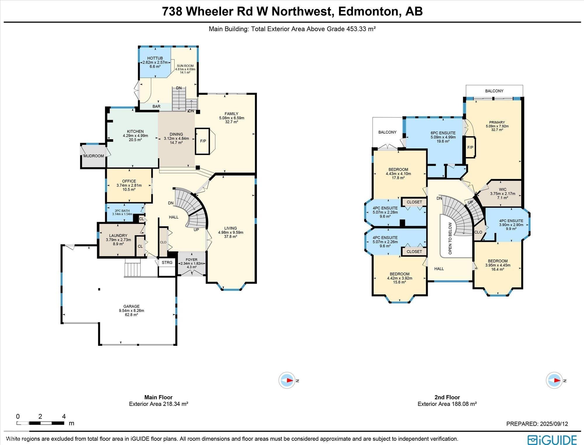 View of floor plan / room layout - 738 Wheeler Road, Edmonton, AB