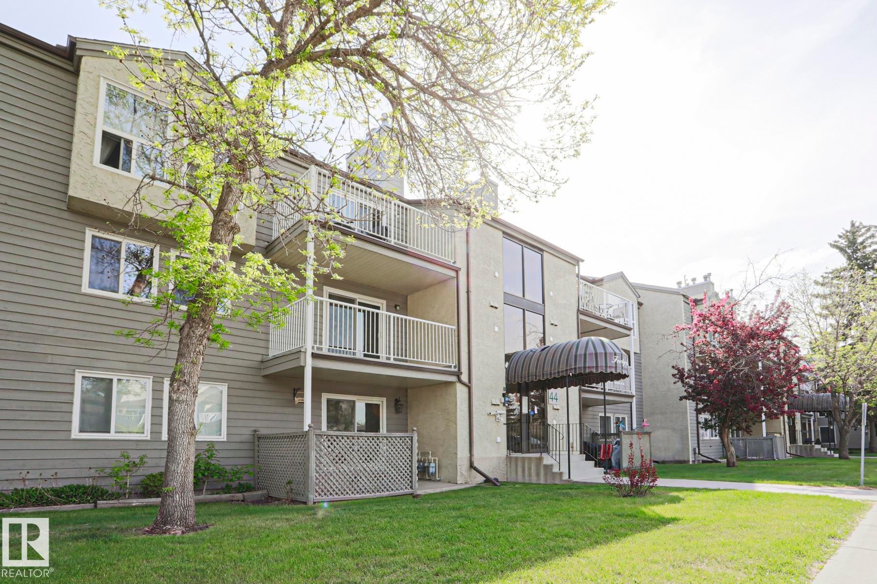 203 44 Alpine Place, St. Albert, AB - Outdoor With Balcony