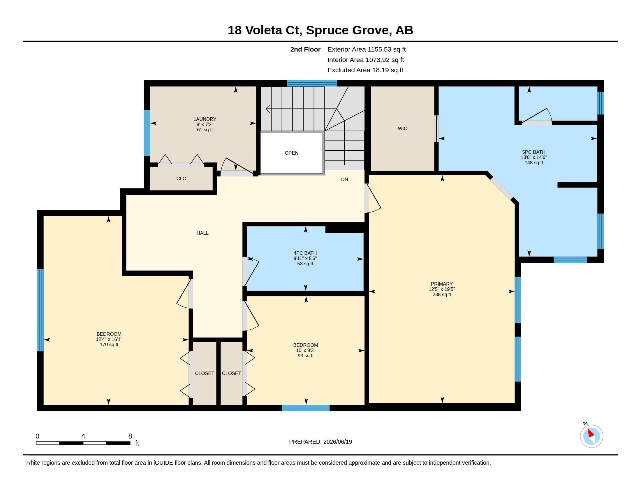 Floor plan - 18 Voleta Crest, Spruce Grove, AB
