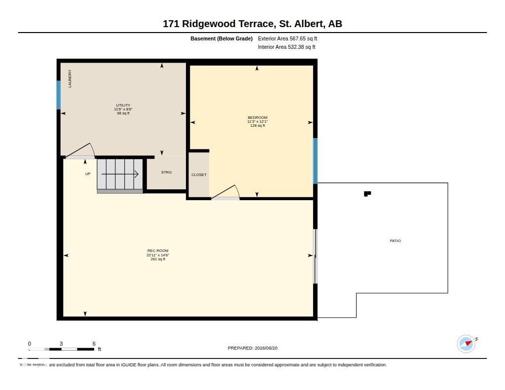 Floor plan - 171 Ridgewood, St. Albert, AB