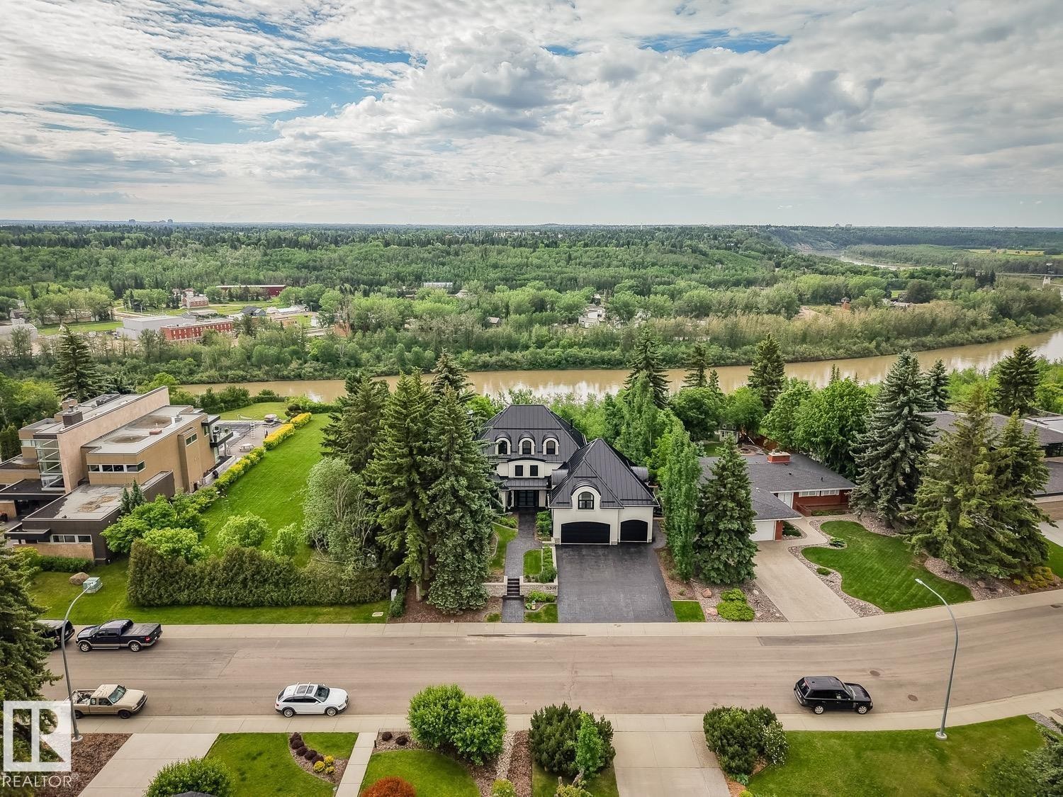 15309 Rio Terrace Drive Nw, Edmonton, AB - Outdoor With View