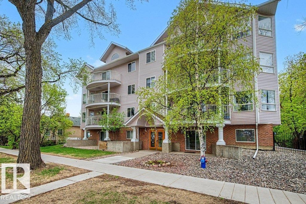 401 10827 85 Avenue, Edmonton, AB - Outdoor With Balcony With Facade