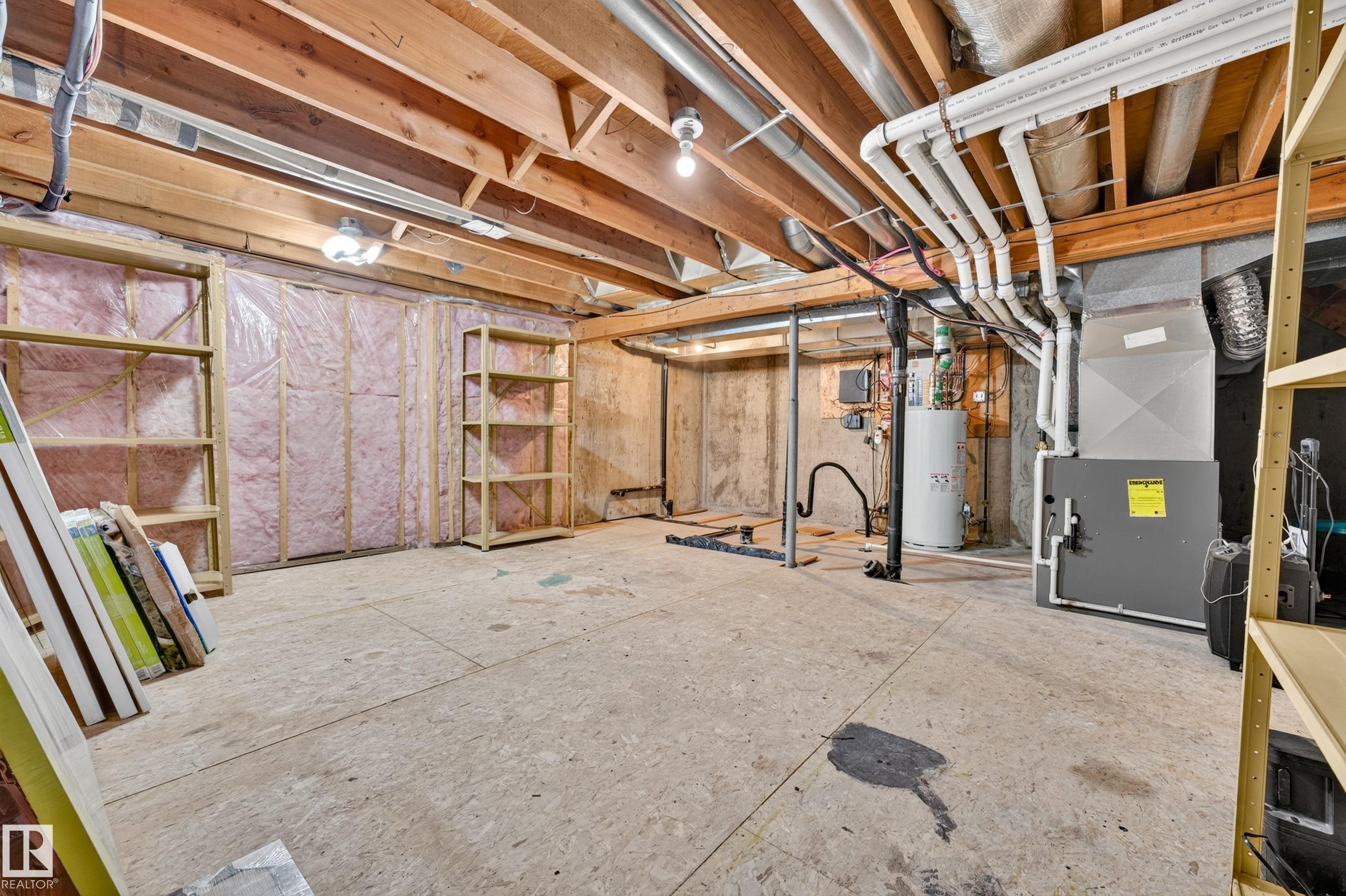 55 Ekota Crescent Nw, Edmonton, AB - Indoor Photo Showing Basement