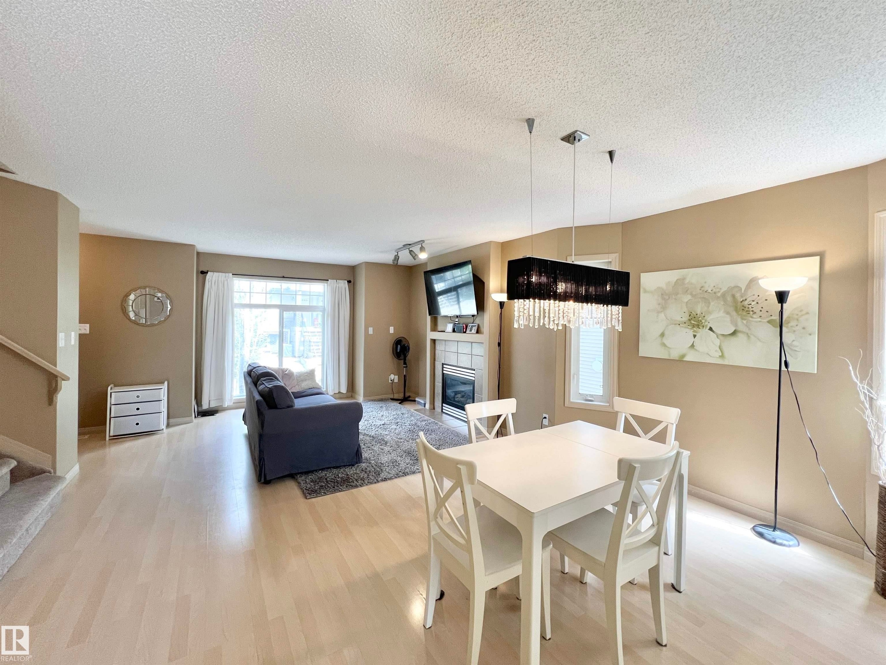 8 4755 Terwillegar Common, Edmonton, AB - Indoor With Fireplace