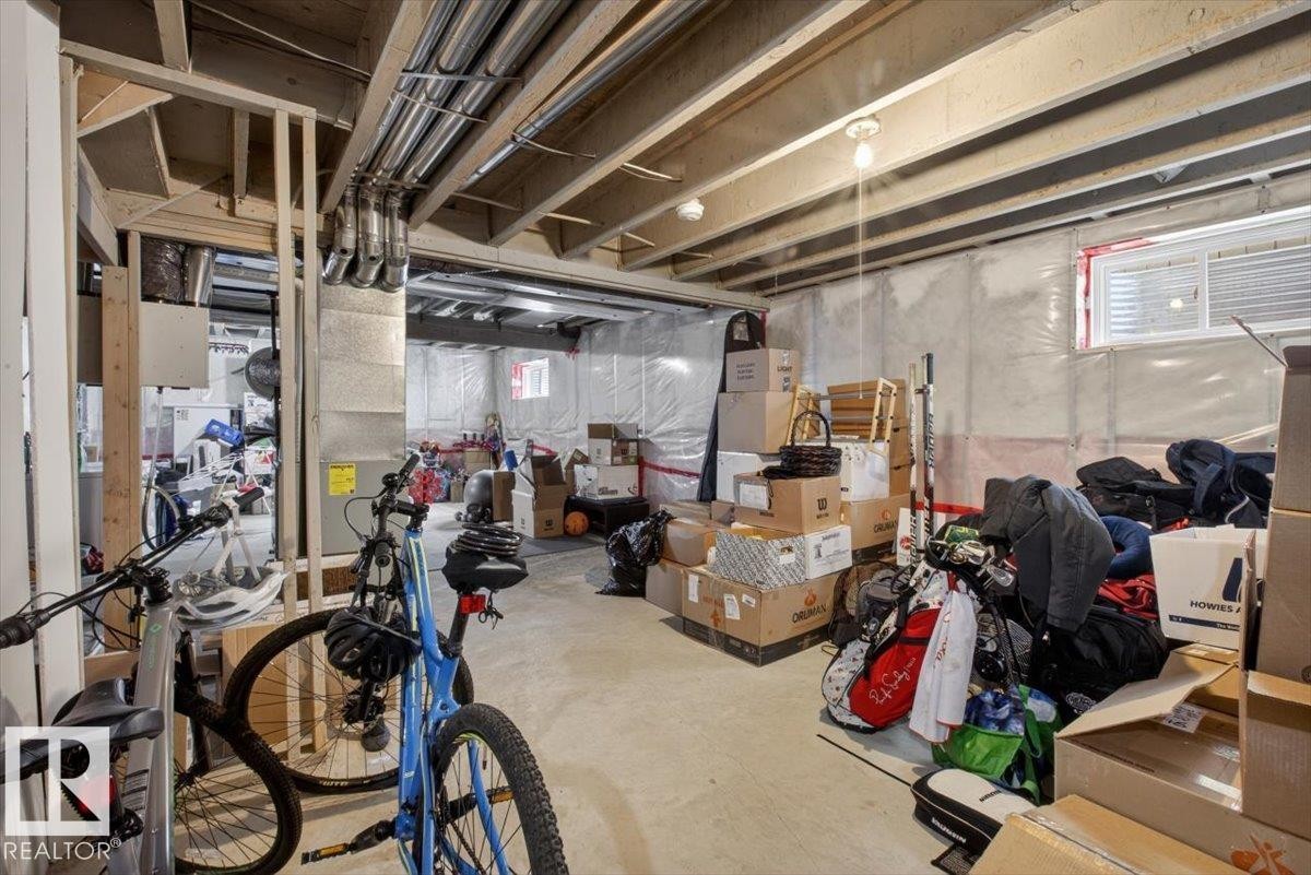 1107 35 Avenue, Edmonton, AB - Indoor Photo Showing Basement
