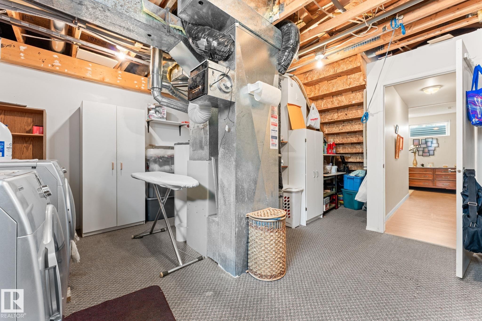13308 155 Avenue Nw, Edmonton, AB - Indoor Photo Showing Basement
