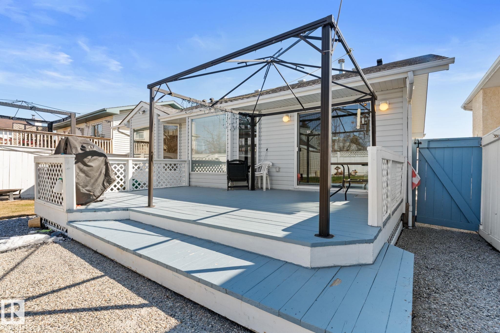 13308 155 Avenue Nw, Edmonton, AB - Outdoor With Deck Patio Veranda