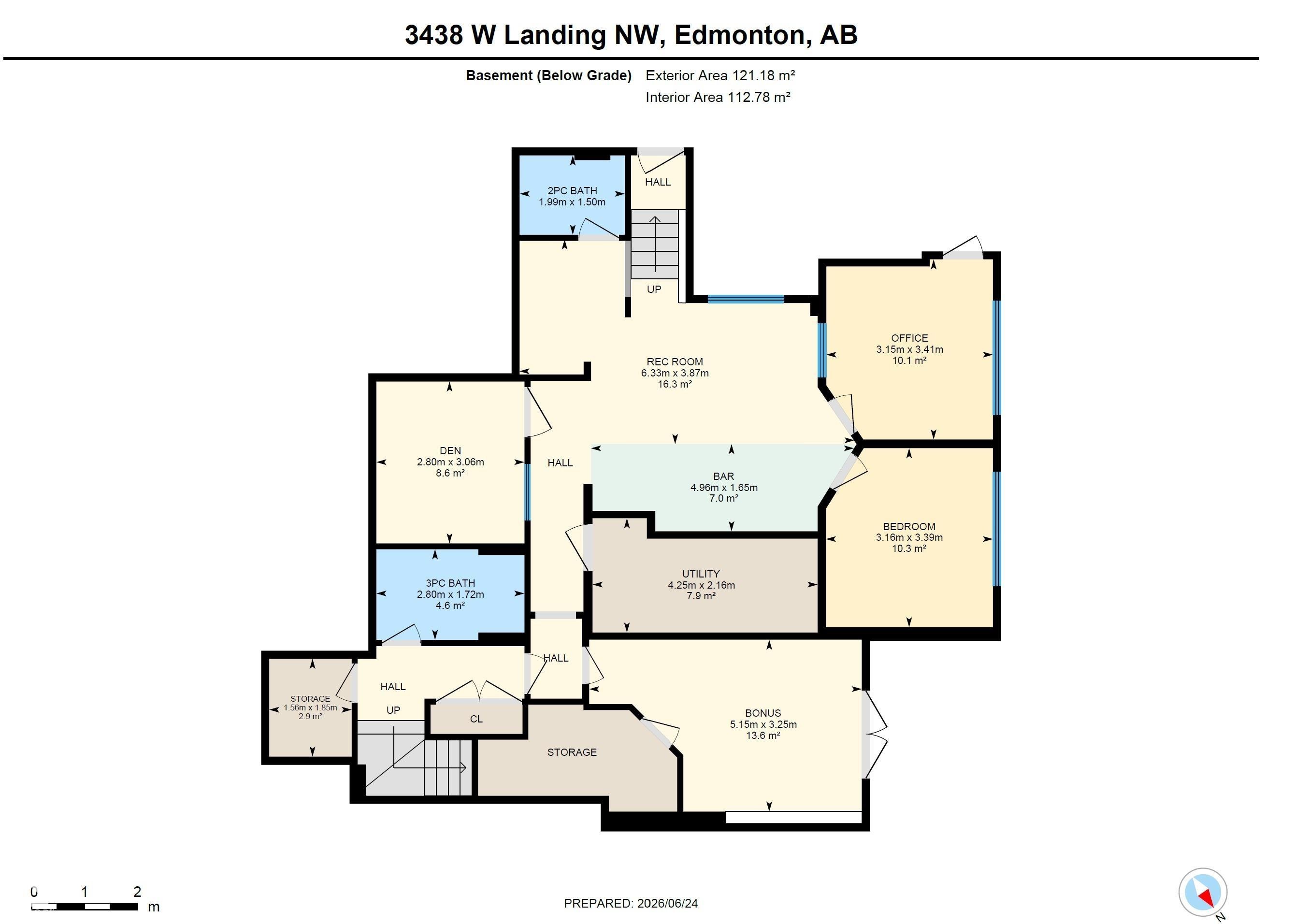 Floor plan - 3438 West Landing Landing, Edmonton, AB